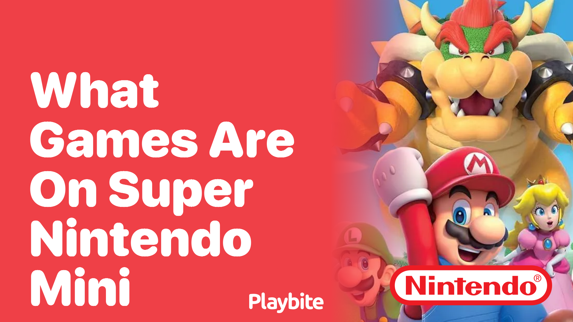 What Games Can You Find on the Super Nintendo Mini?