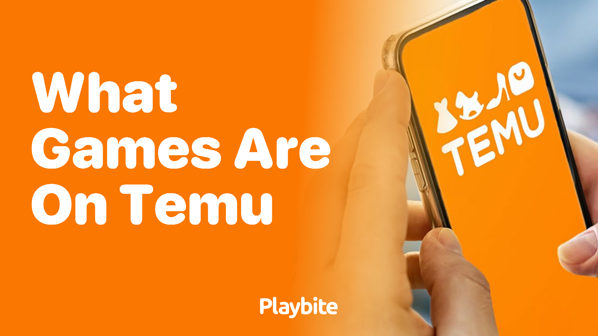 What games can you find on Temu?