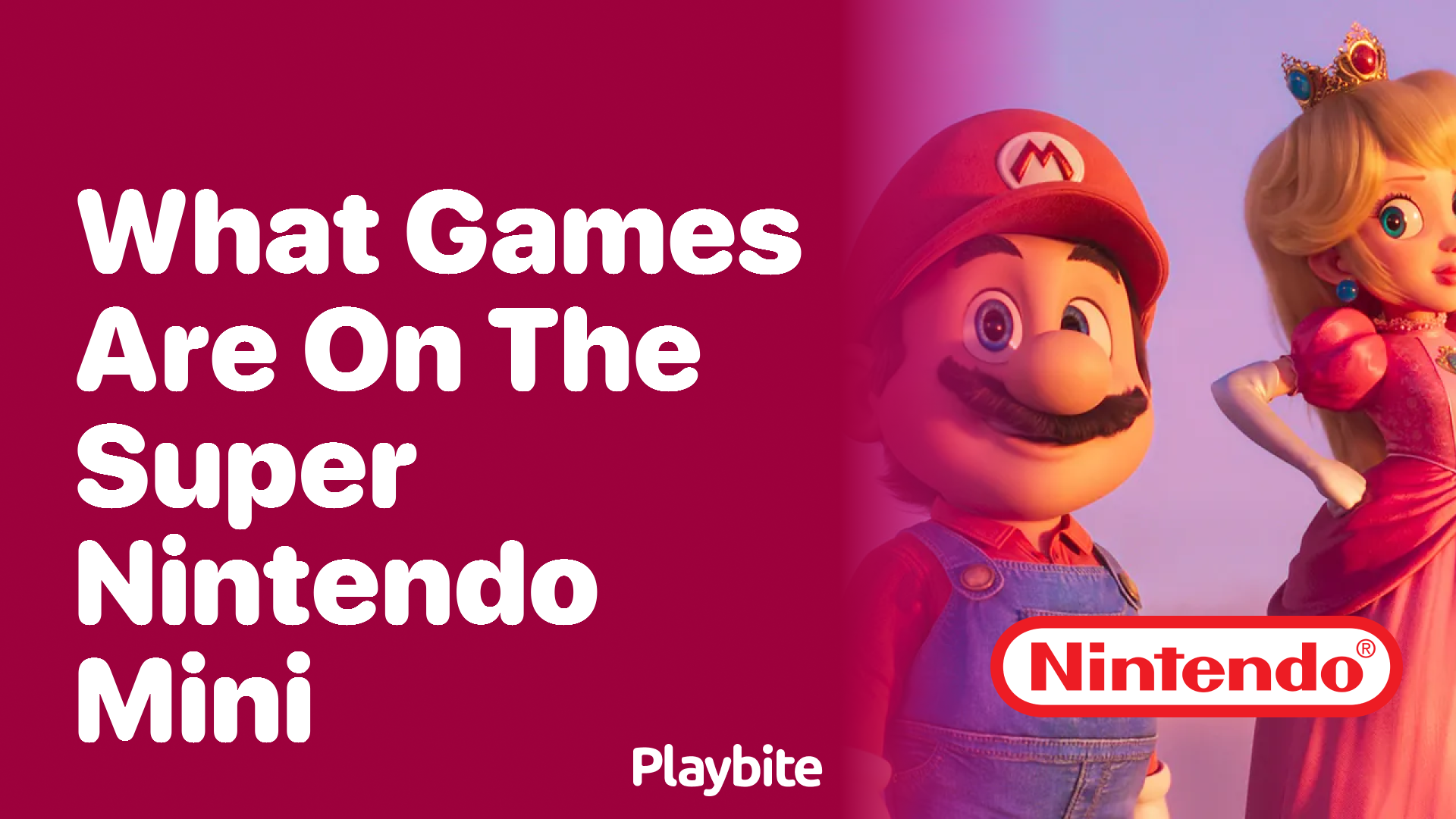 What Games Are on the Super Nintendo Mini?