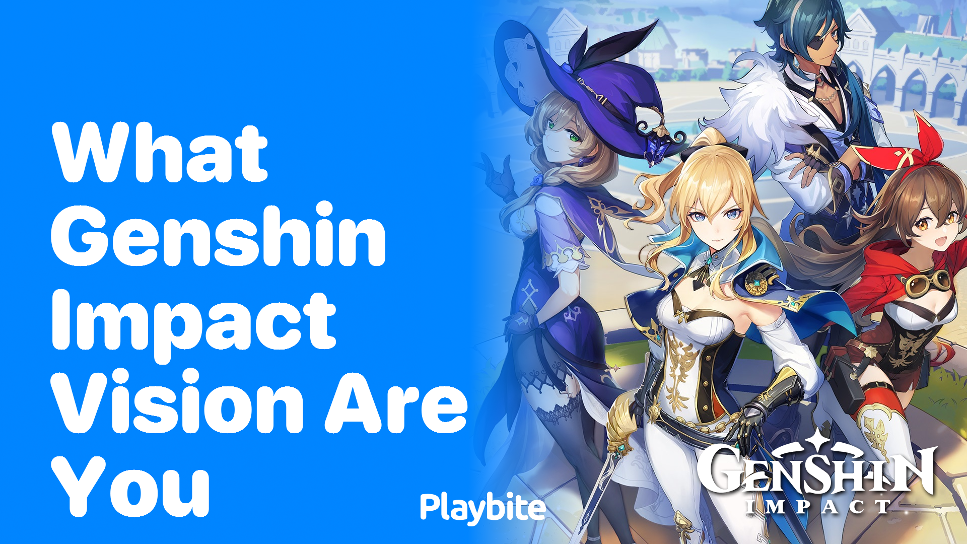 What Genshin Impact Vision Are You? Exploring Elemental Affinities