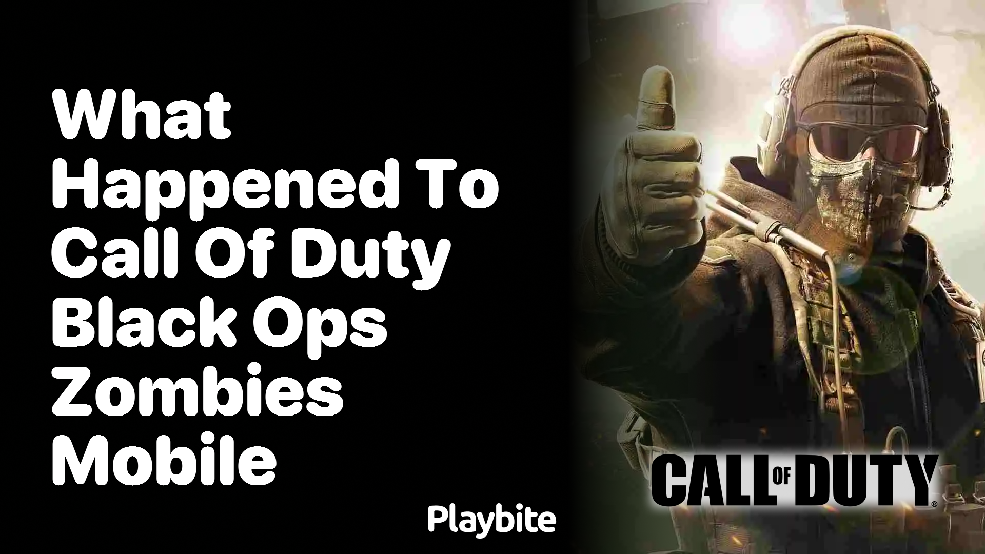 What Happened to Call of Duty: Black Ops Zombies Mobile?