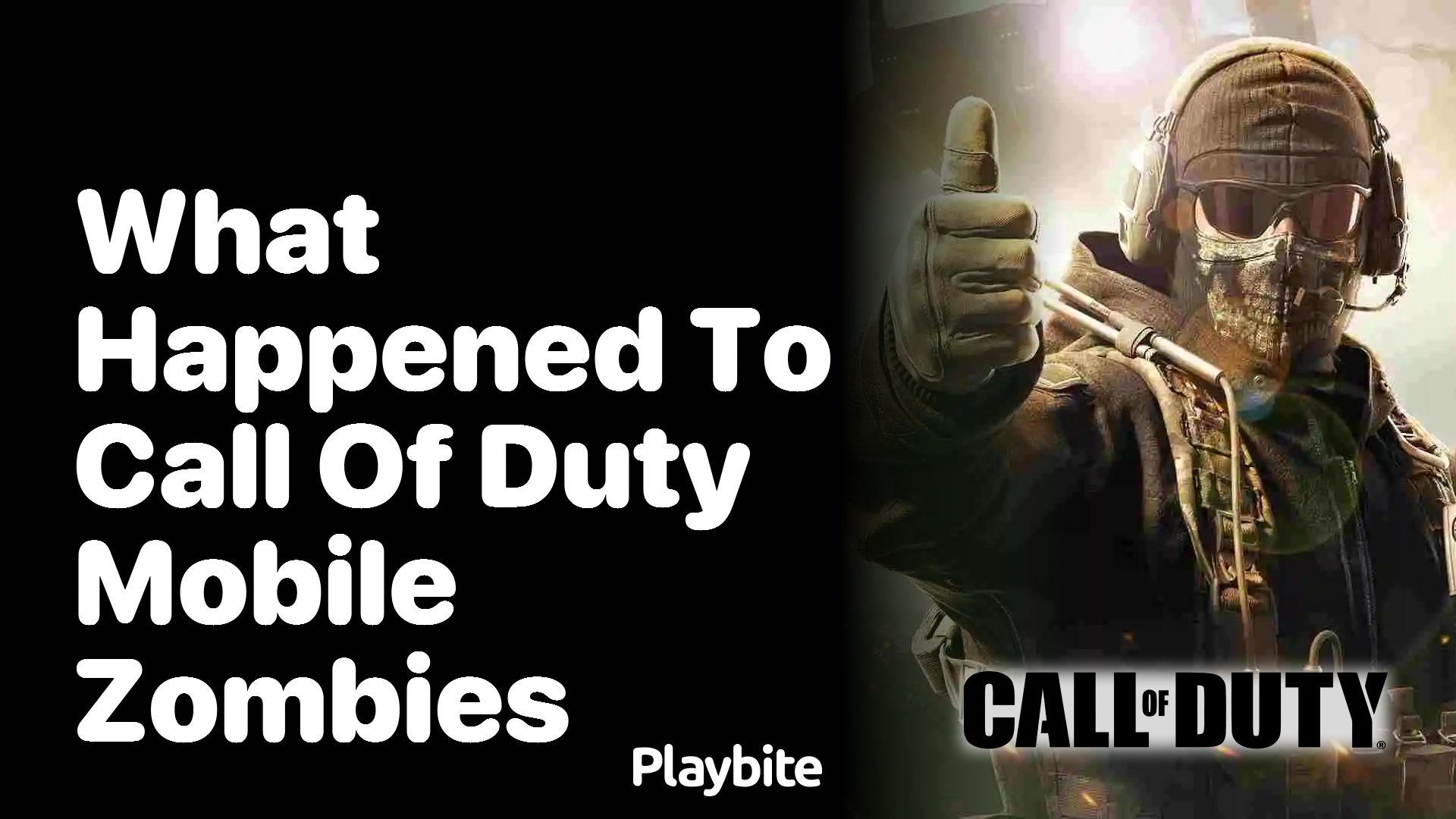 What Happened to Call of Duty Mobile Zombies?