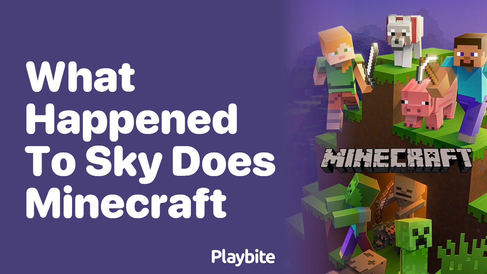What Happened to Sky Does Minecraft?