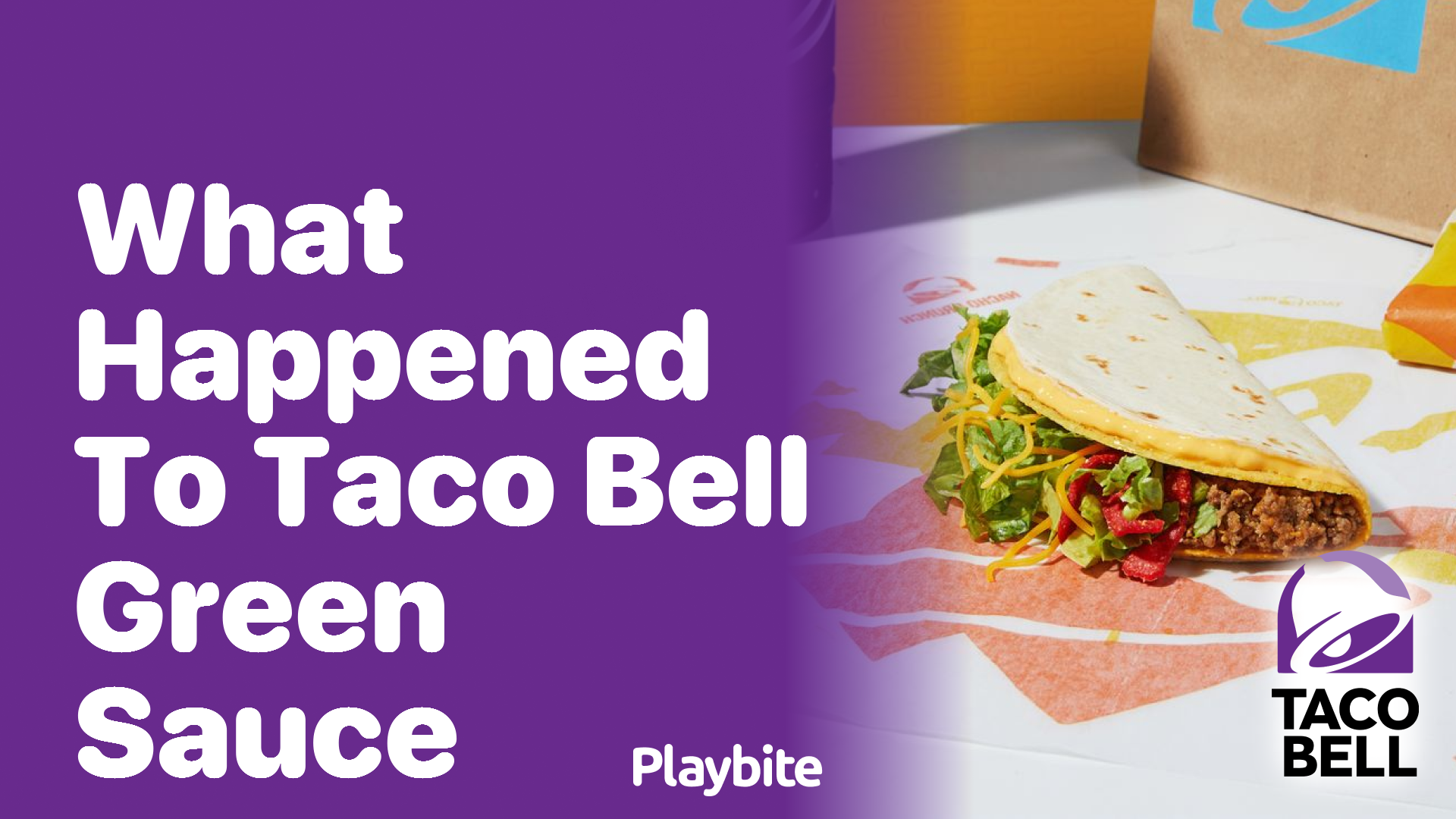What Happened to Taco Bell’s Green Sauce?