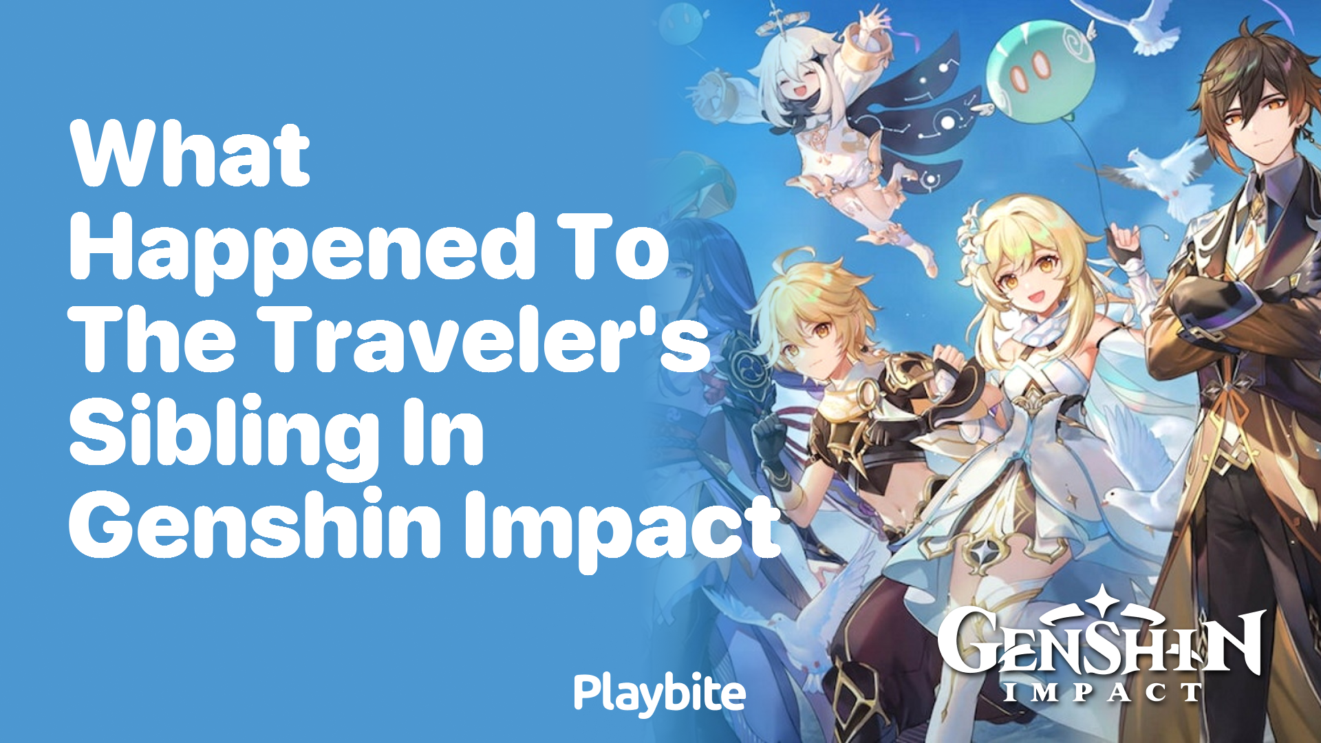 What Happened to the Traveler’s Sibling in Genshin Impact?