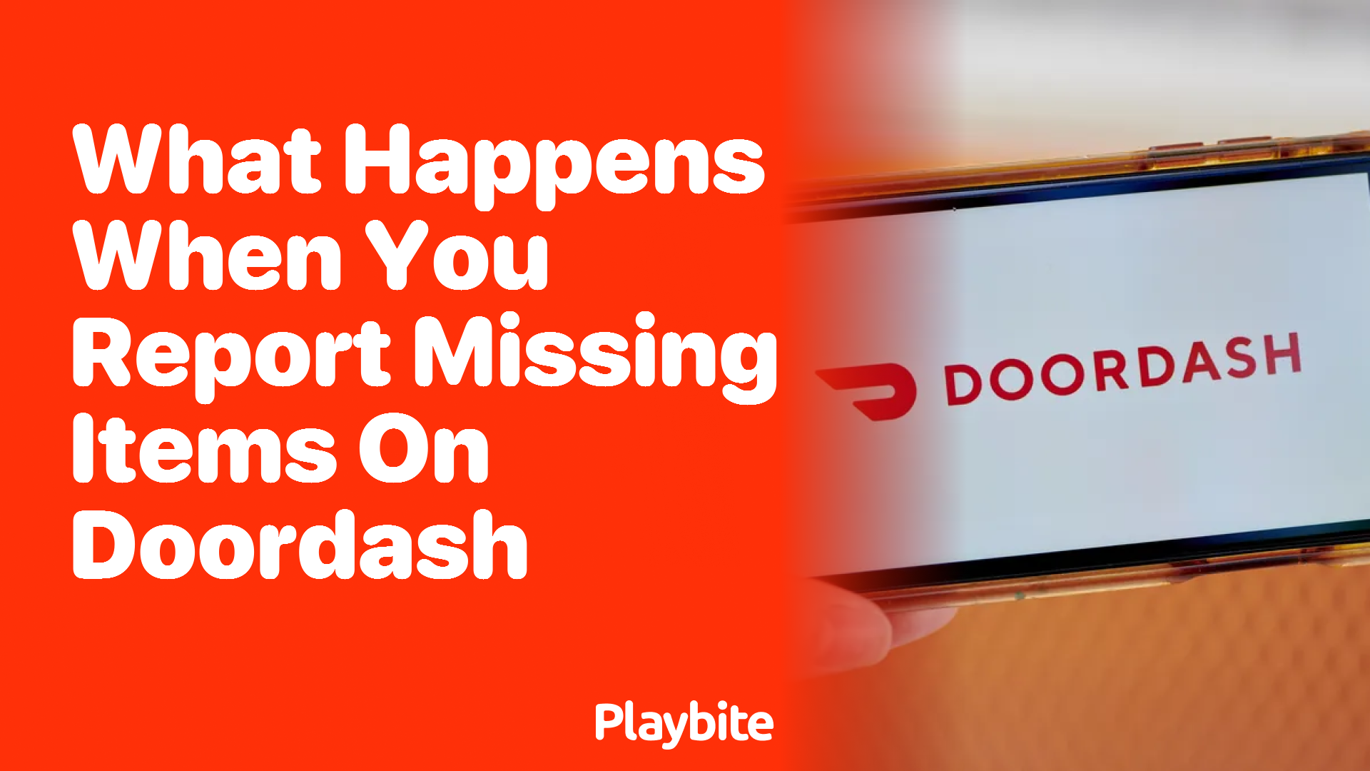 What Happens When You Report Missing Items on DoorDash?