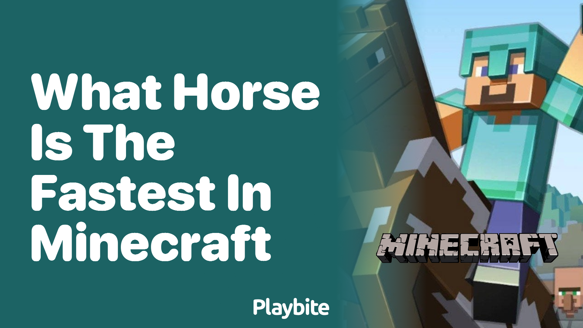 What Horse Is the Fastest in Minecraft?