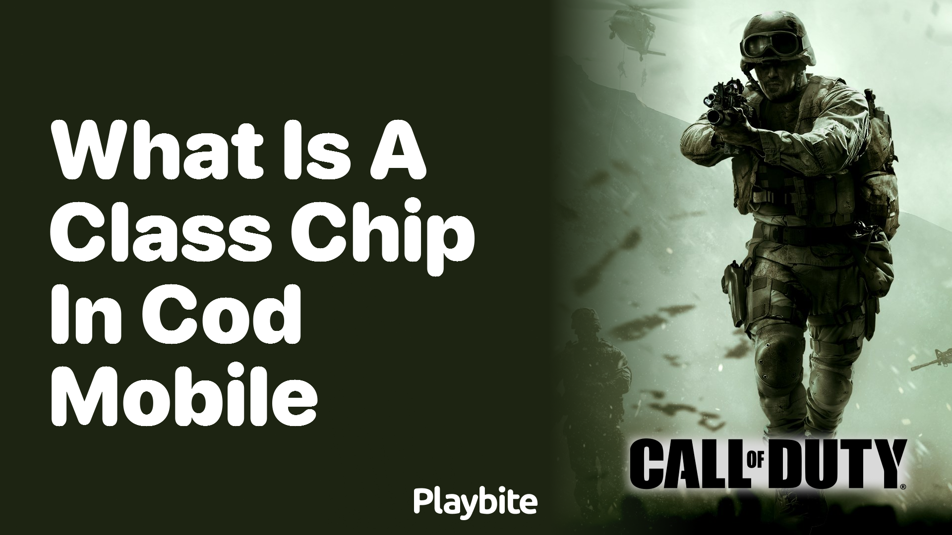 What is a Class Chip in COD Mobile?