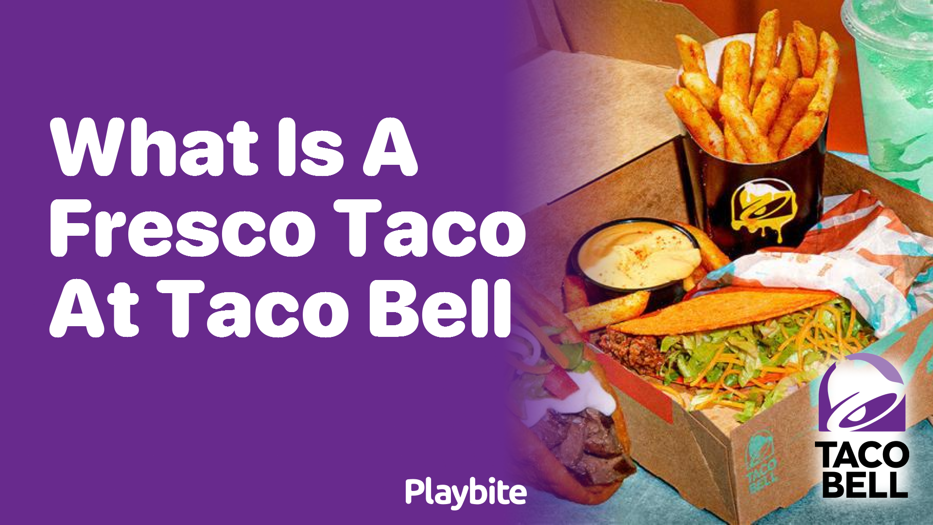 What Is a Fresco Taco at Taco Bell?