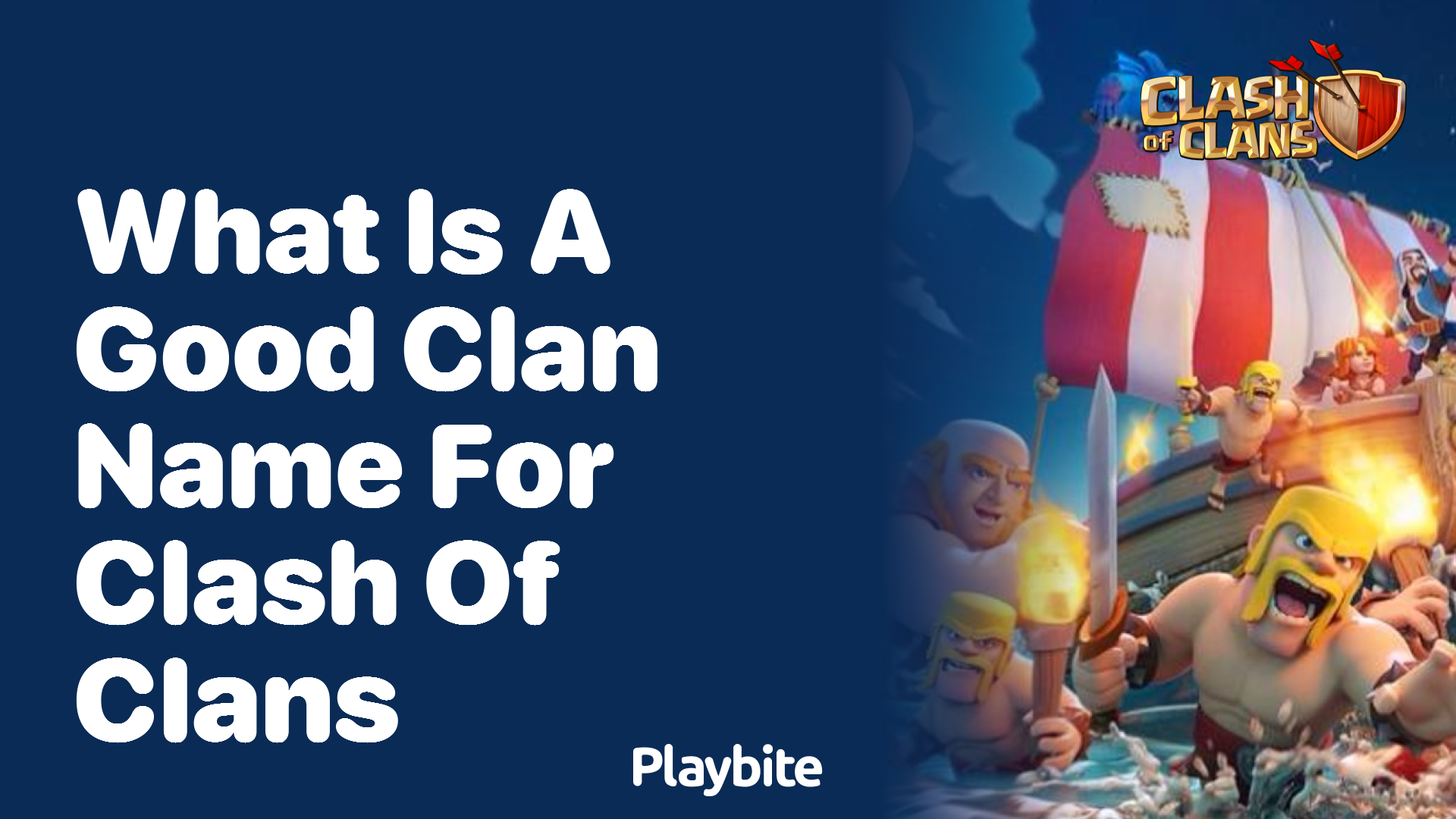 What Is a Good Clan Name for Clash of Clans?