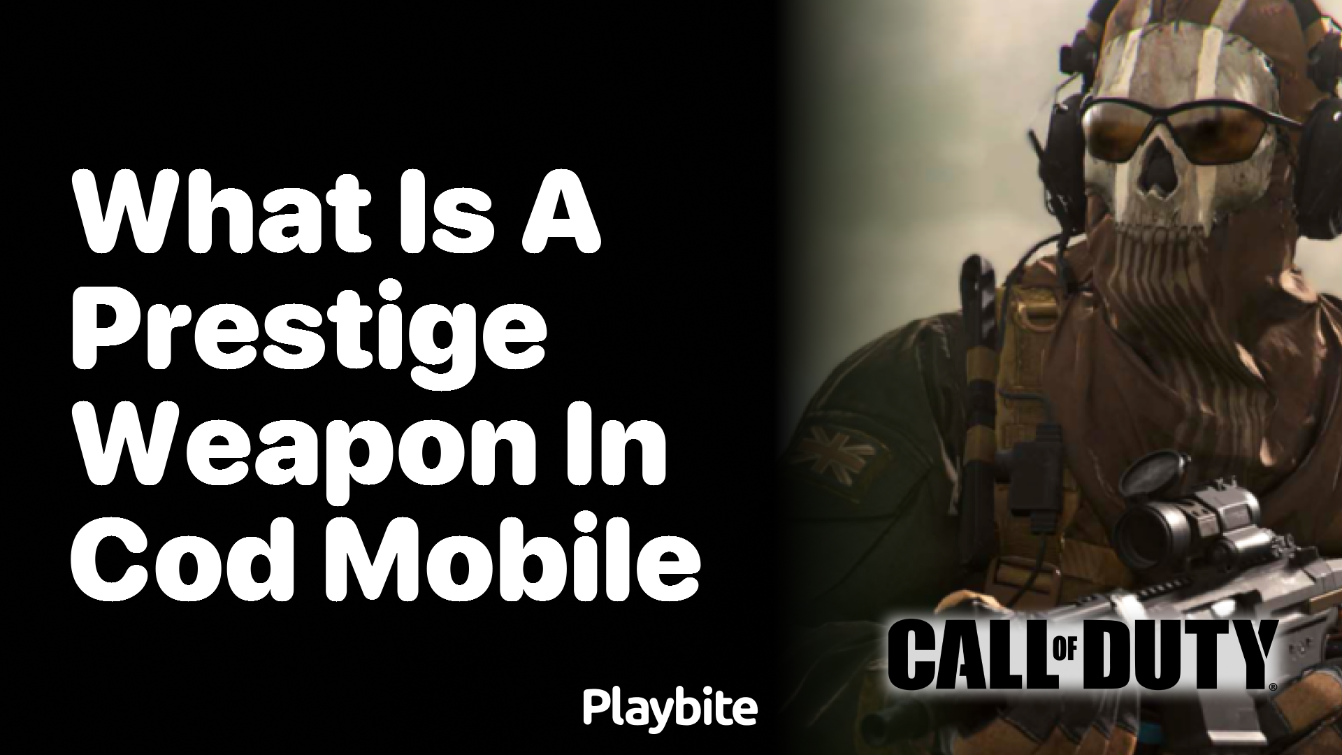 What Is a Prestige Weapon in COD Mobile?