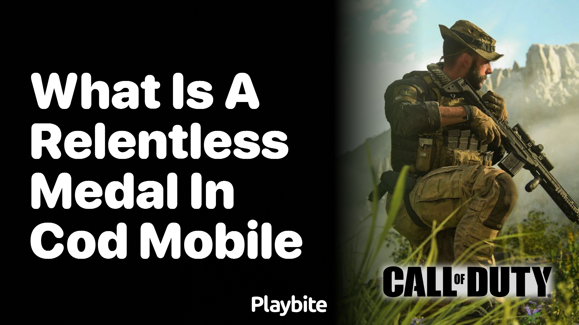What is a Relentless Medal in COD Mobile?