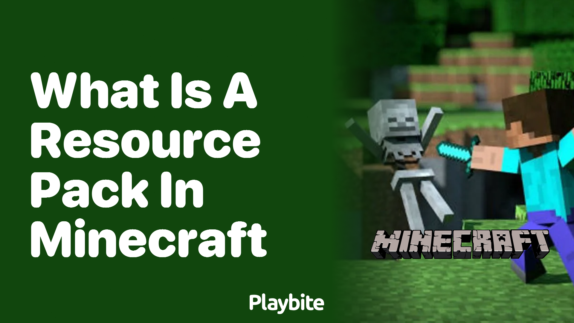What is a Resource Pack in Minecraft?
