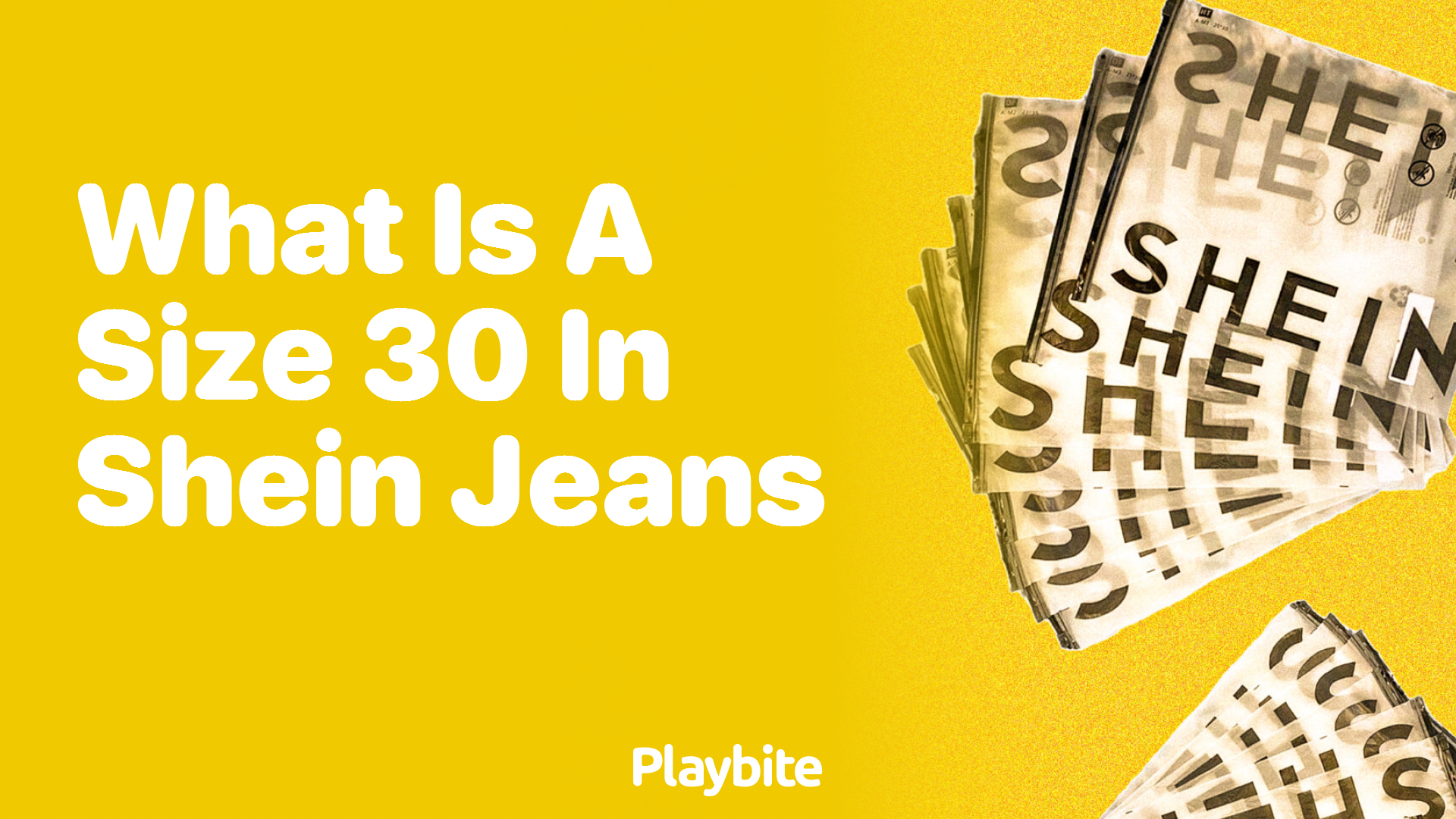 What is a Size 30 in Shein Jeans? Your Go-To Guide