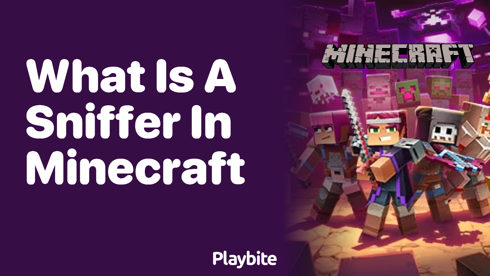 What Is a Sniffer in Minecraft?