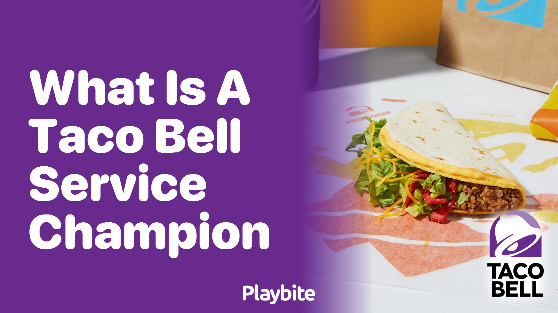 What is a Taco Bell Service Champion?