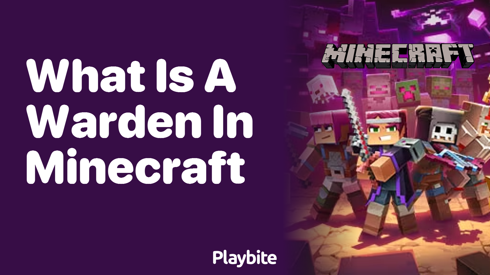 What is a Warden in Minecraft?