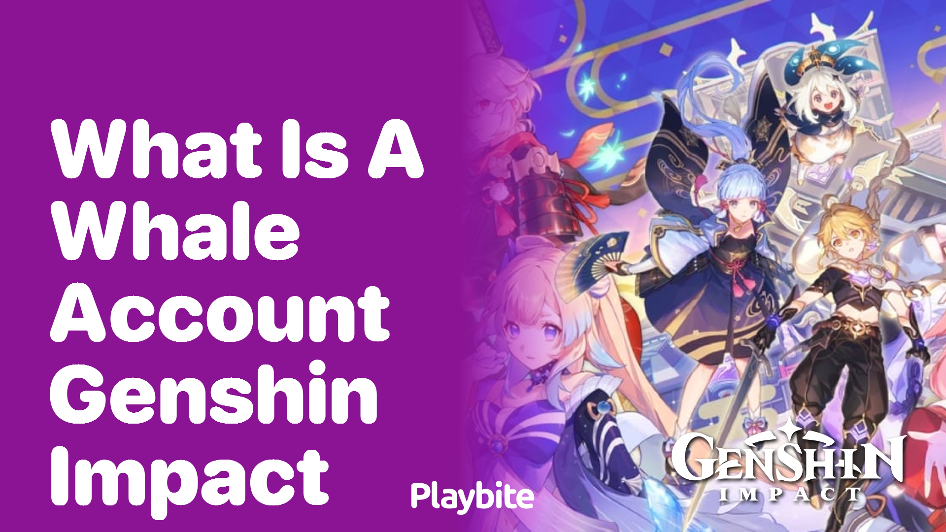What is a Whale Account in Genshin Impact?