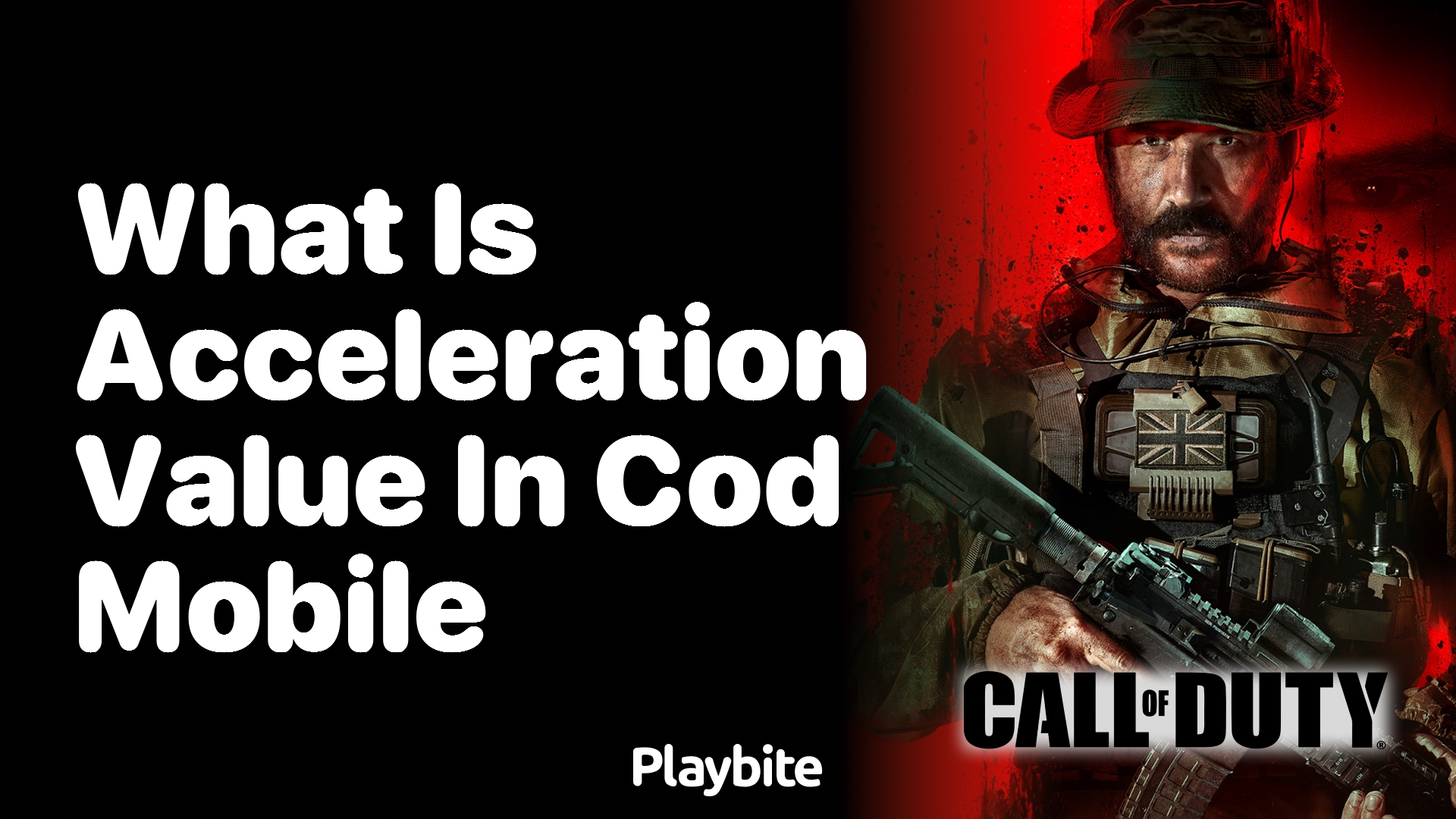 What is Acceleration Value in COD Mobile?