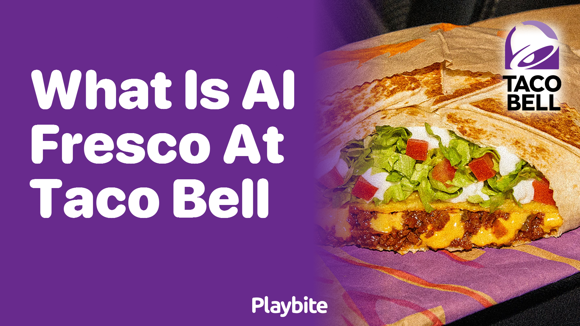 What is Al Fresco at Taco Bell?