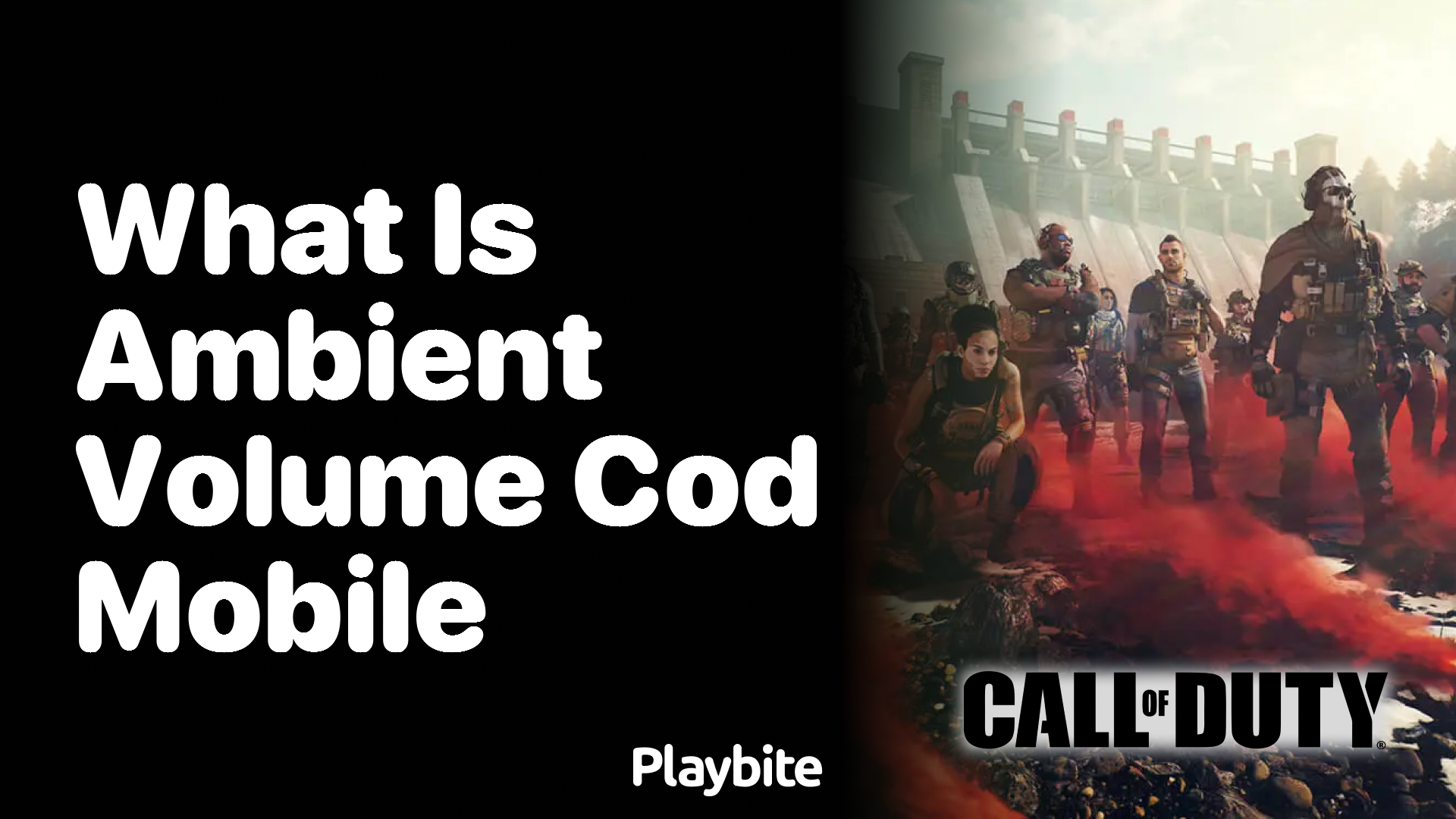 What Is Ambient Volume in COD Mobile?