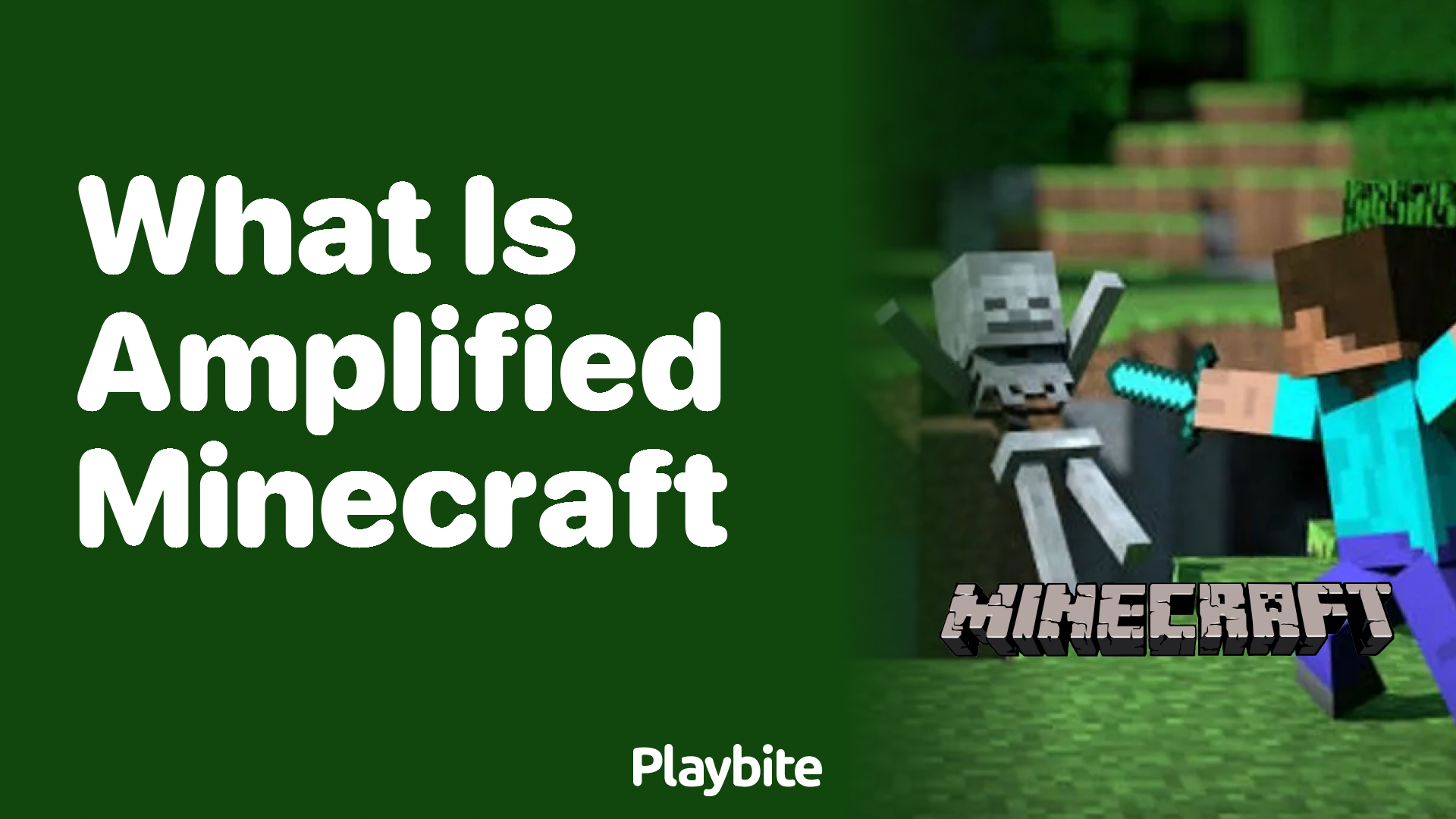 What is Amplified Minecraft?