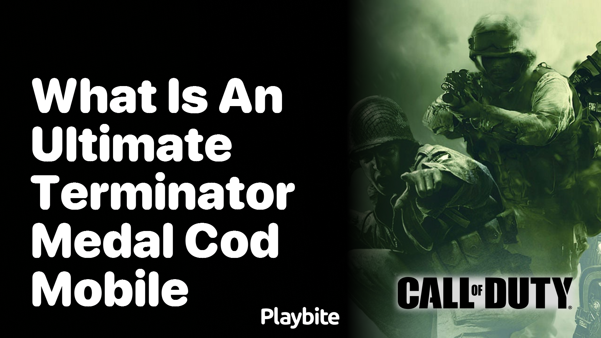 What Is an Ultimate Terminator Medal in COD Mobile?