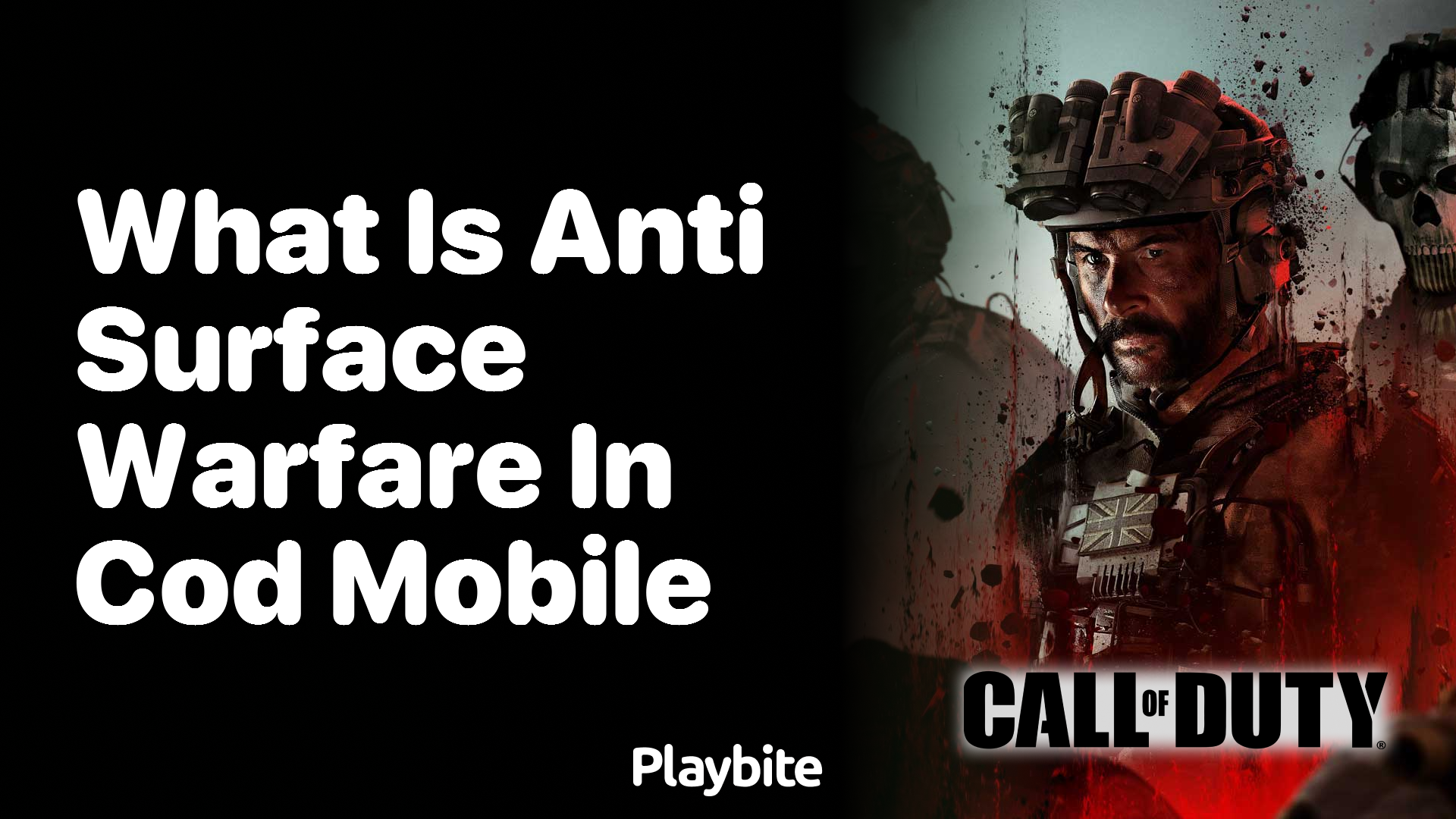 What Is Anti Surface Warfare in COD Mobile?