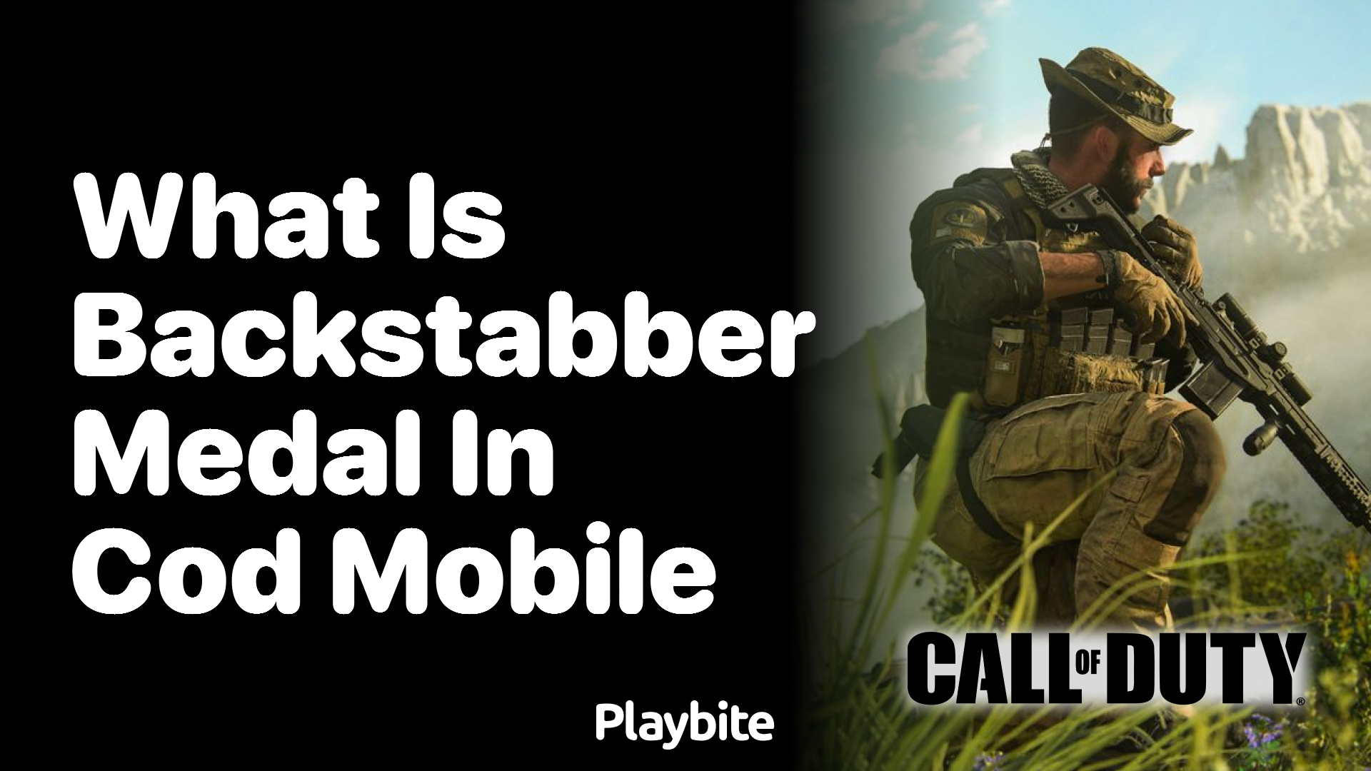 What Is the Backstabber Medal in COD Mobile?