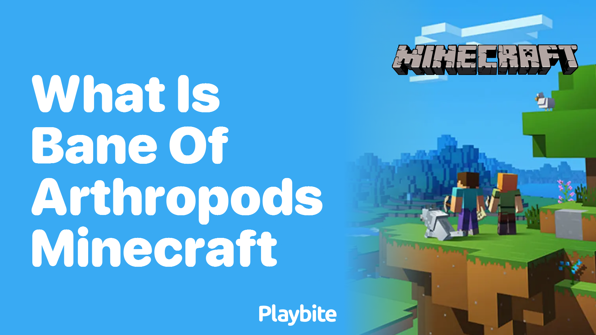 What is Bane of Arthropods in Minecraft?