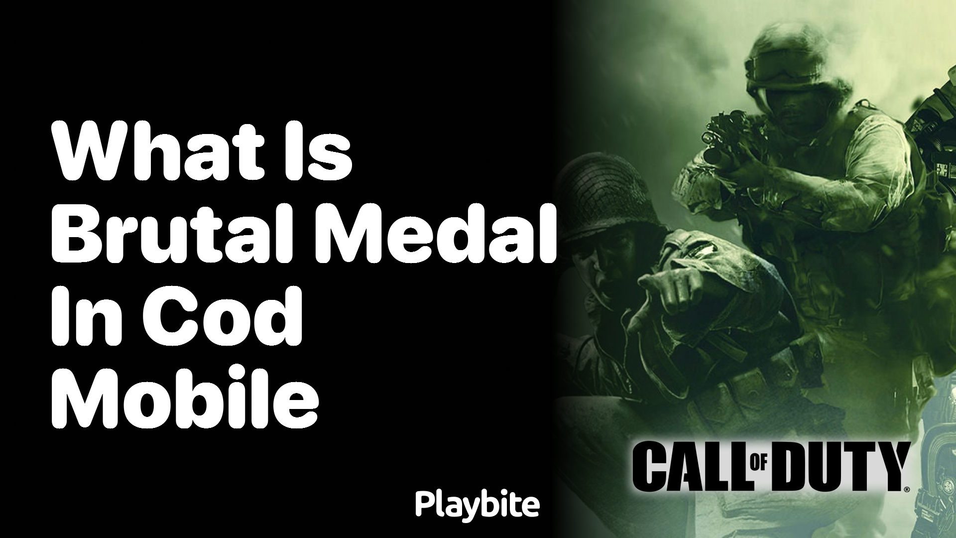 What is the Brutal Medal in COD Mobile?