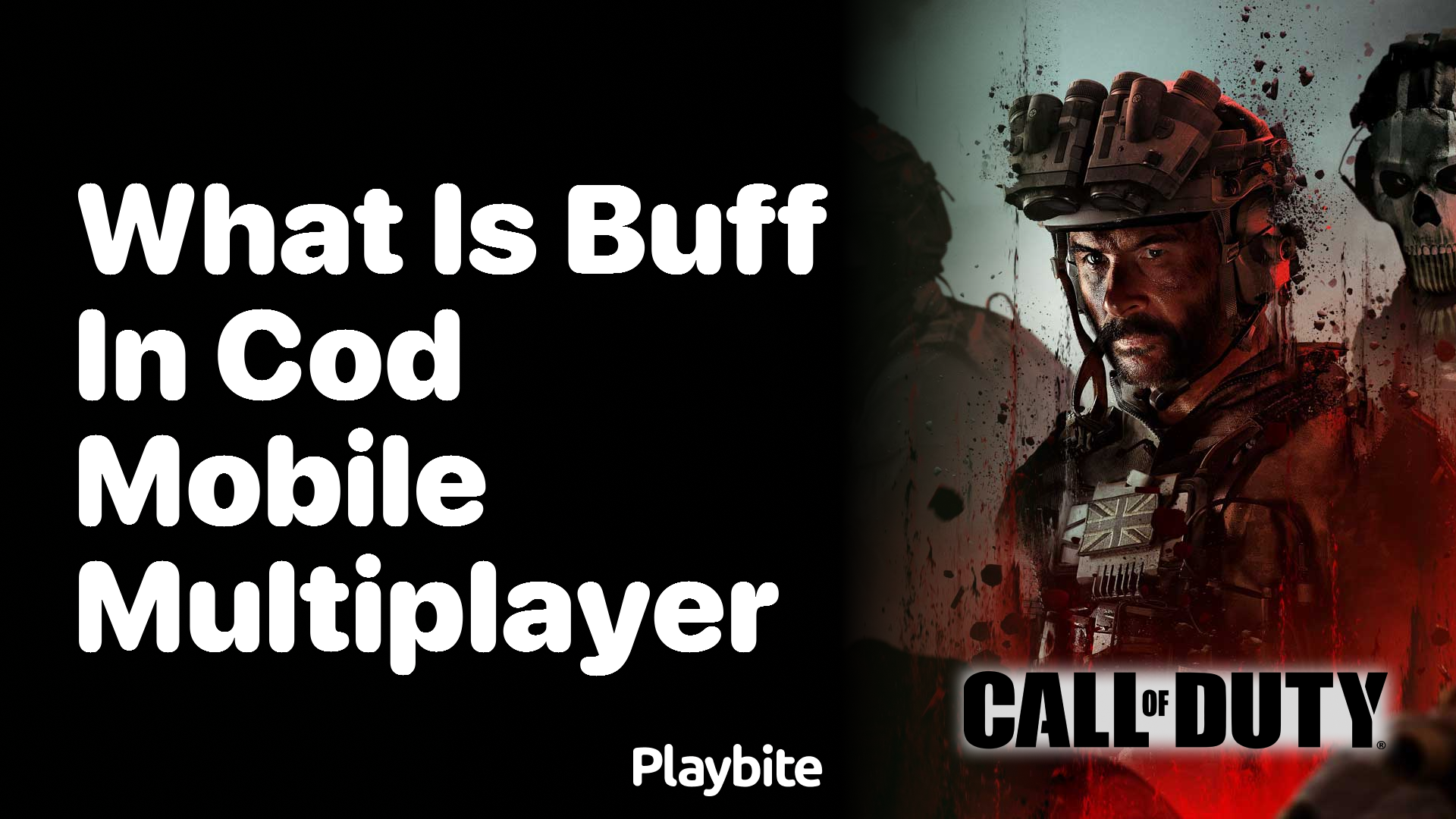 What is a Buff in COD Mobile Multiplayer?