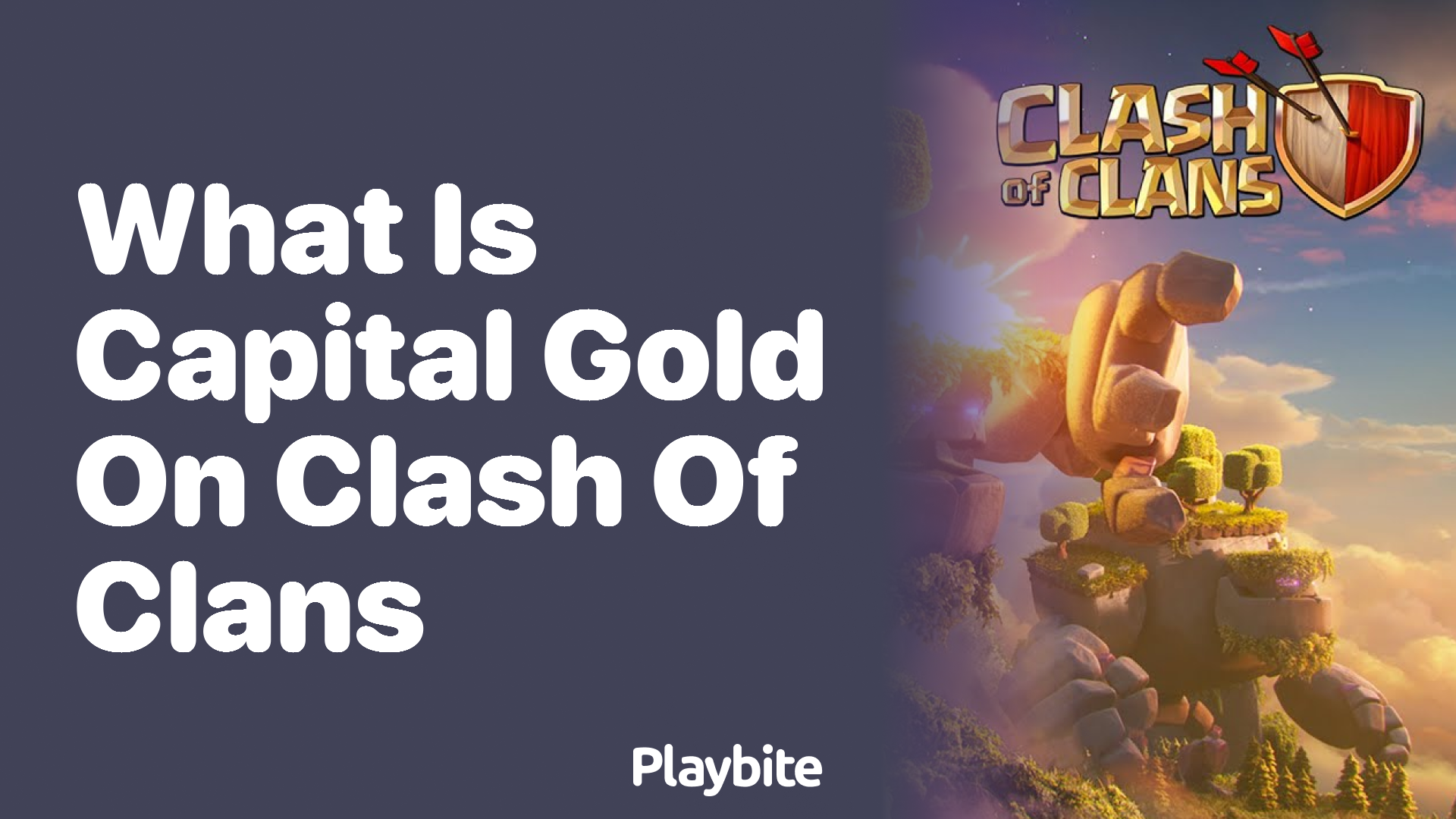 What is Capital Gold in Clash of Clans?