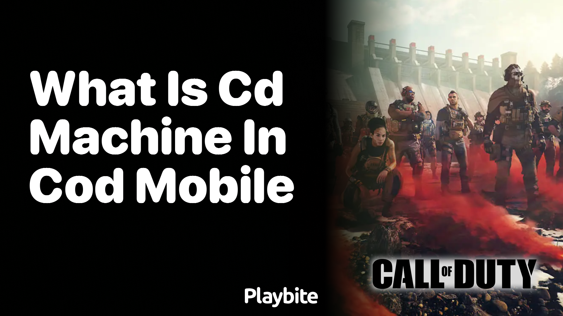 What is the CD Machine in COD Mobile?