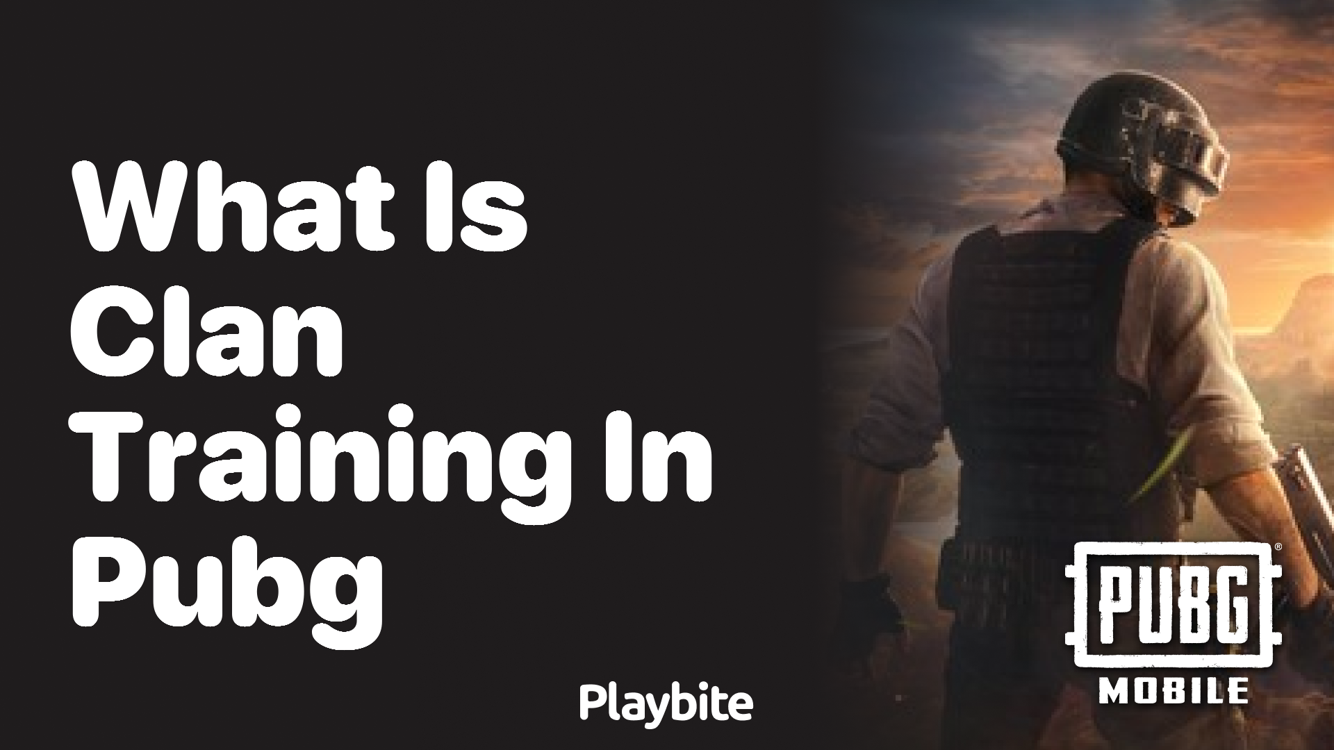What Is Clan Training in PUBG Mobile?