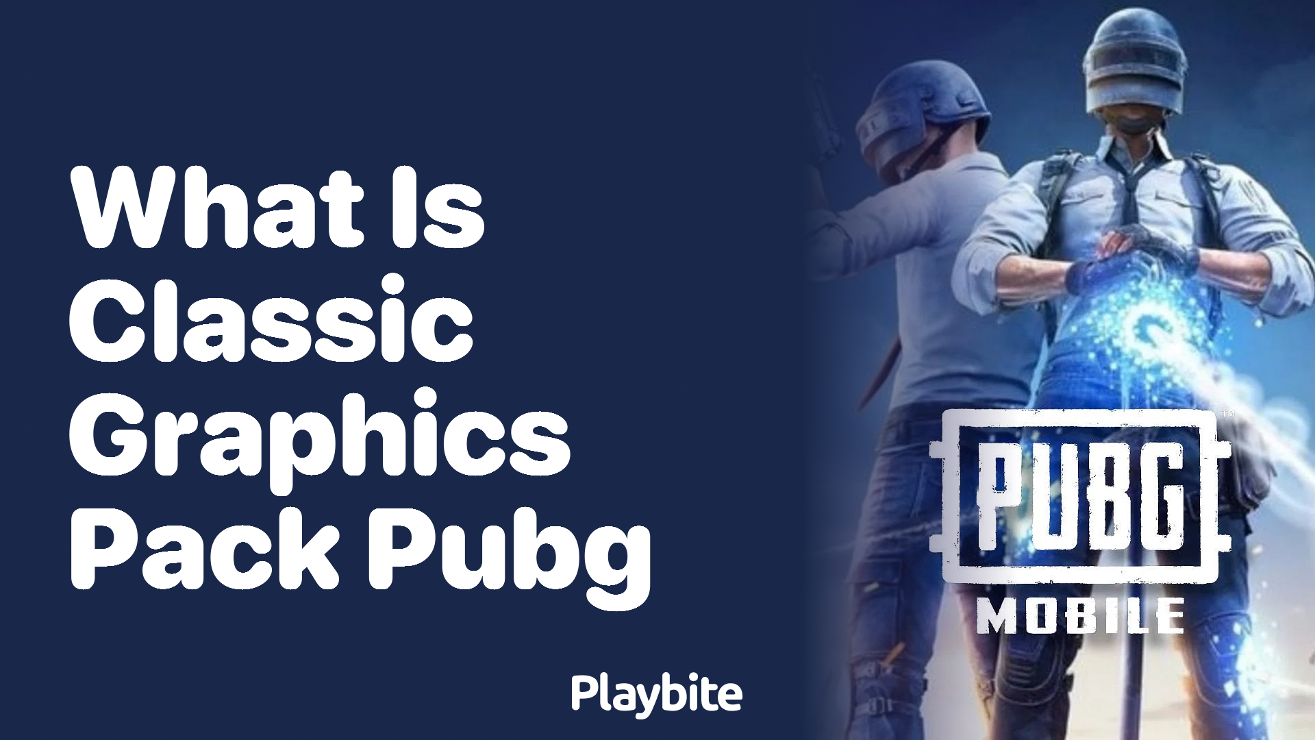 What Is the Classic Graphics Pack in PUBG Mobile?