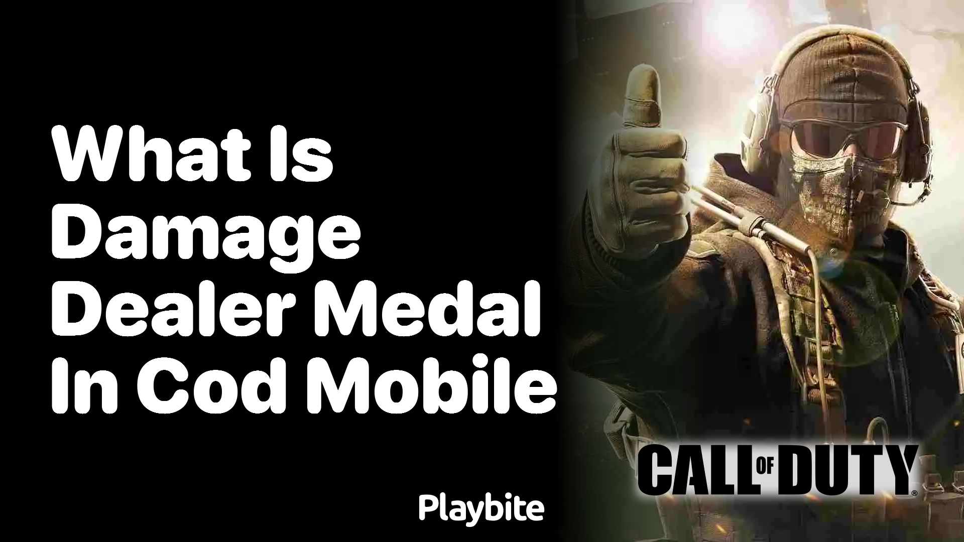 What Is the Damage Dealer Medal in COD Mobile?