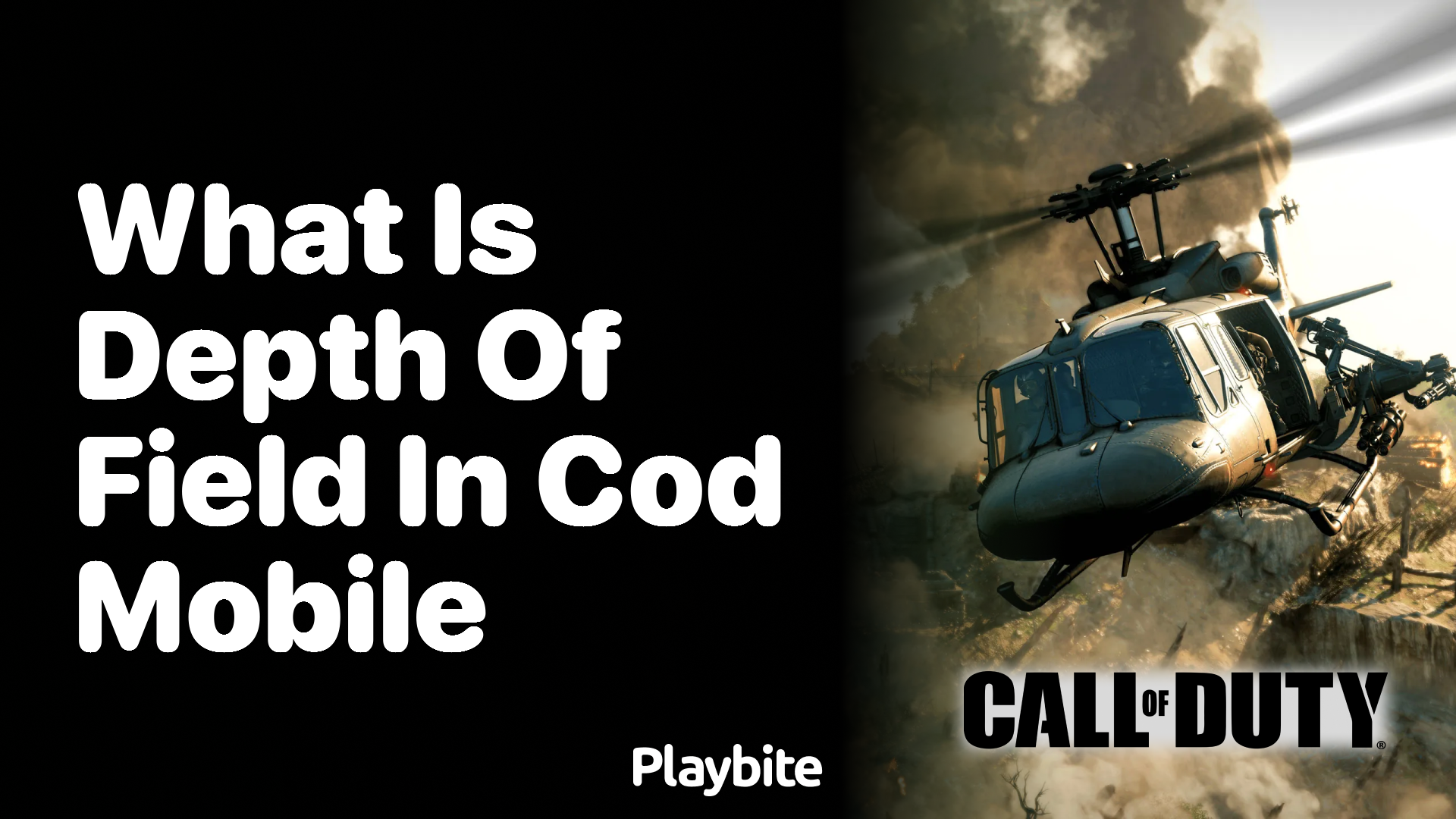 What is Depth of Field in CoD Mobile?