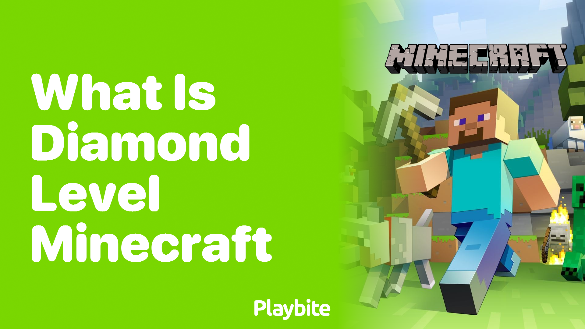 What Is Diamond Level in Minecraft?