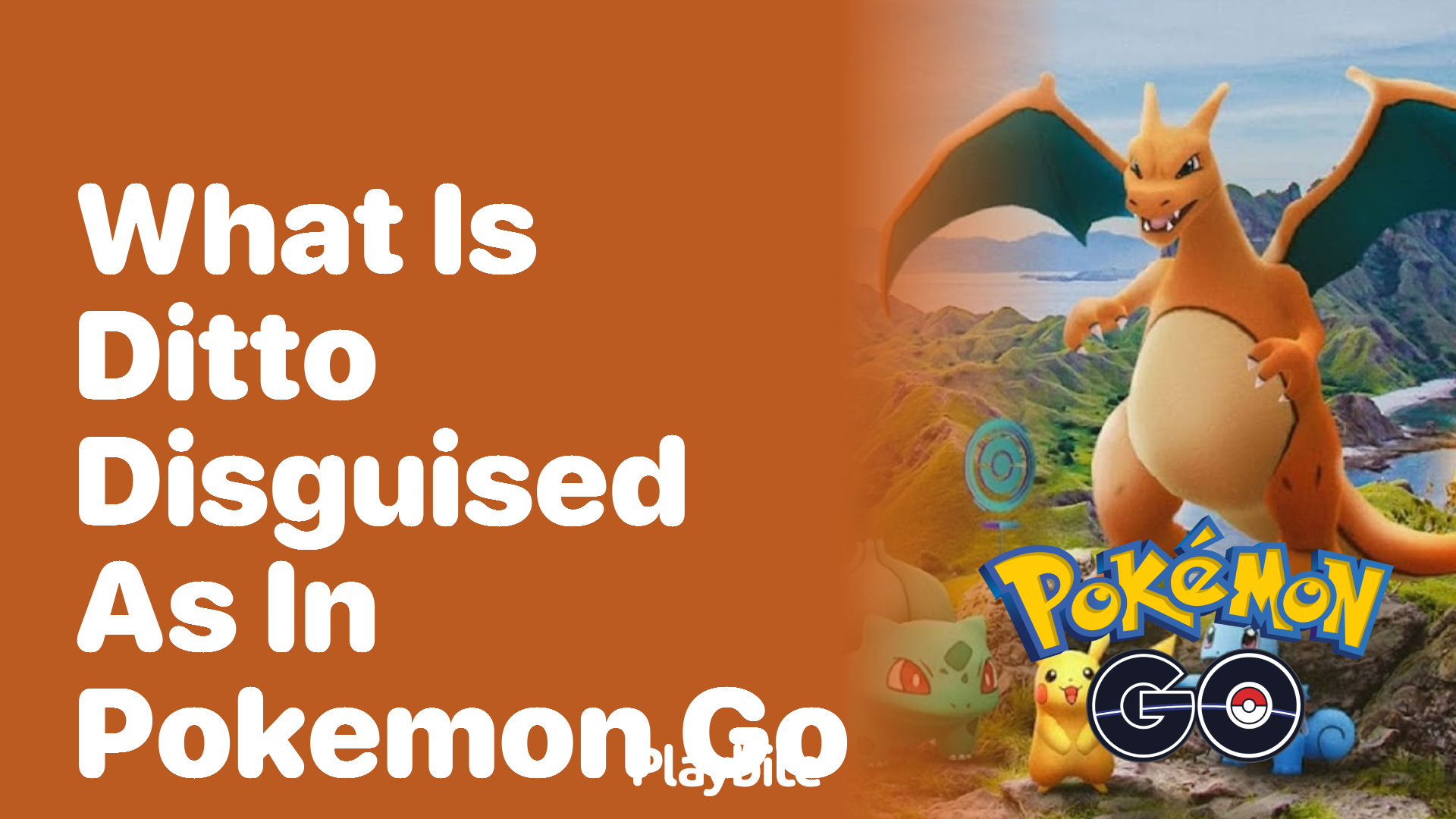 What is Ditto Disguised As in Pokemon Go?