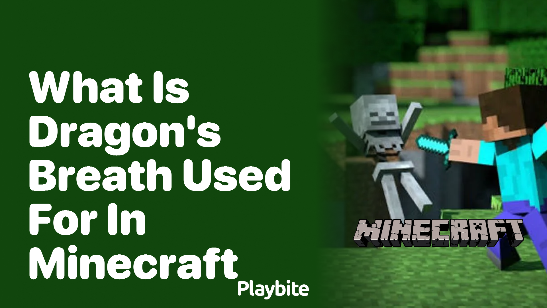 What Is Dragon’s Breath Used for in Minecraft?