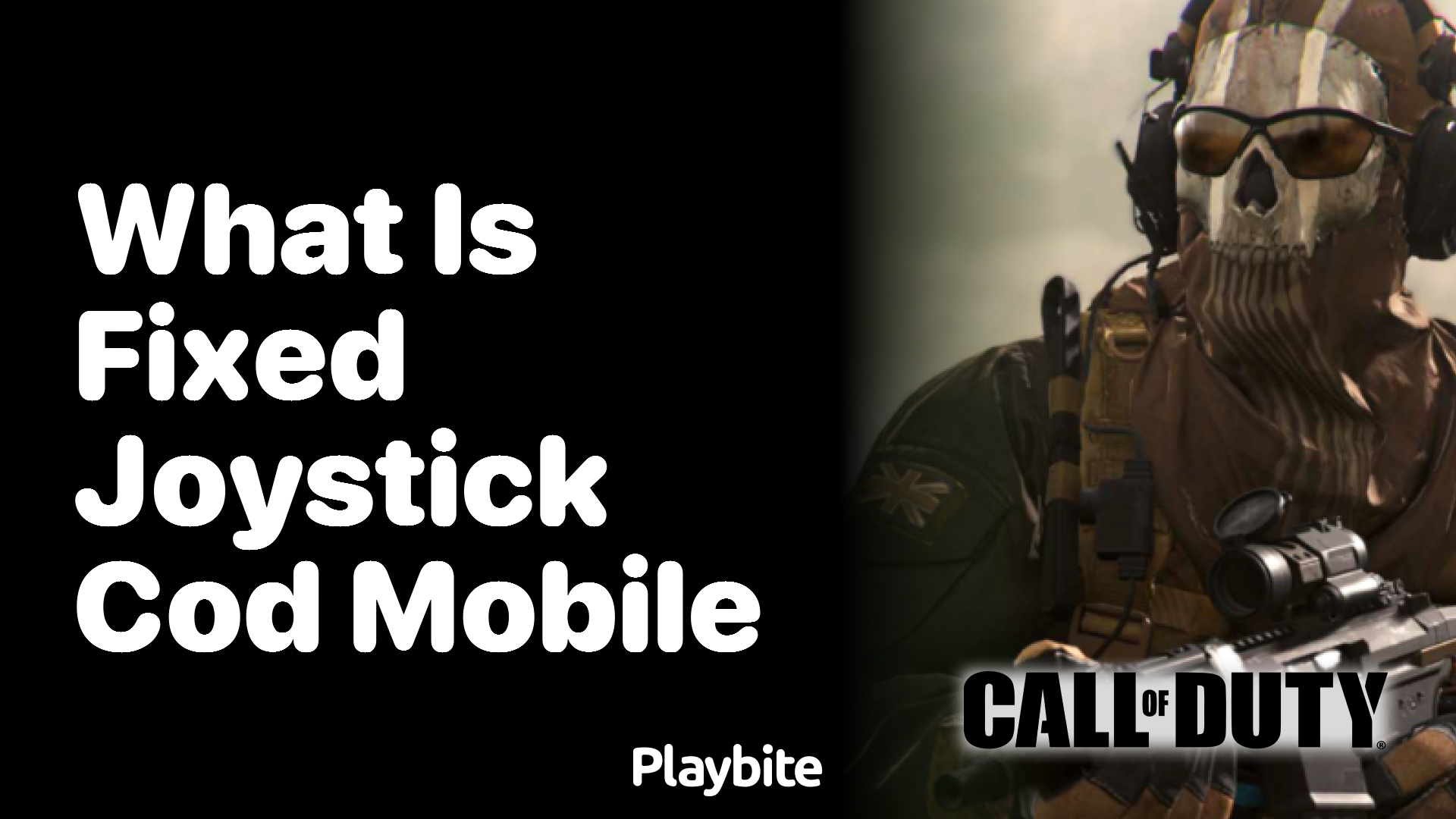 What is Fixed Joystick in COD Mobile?