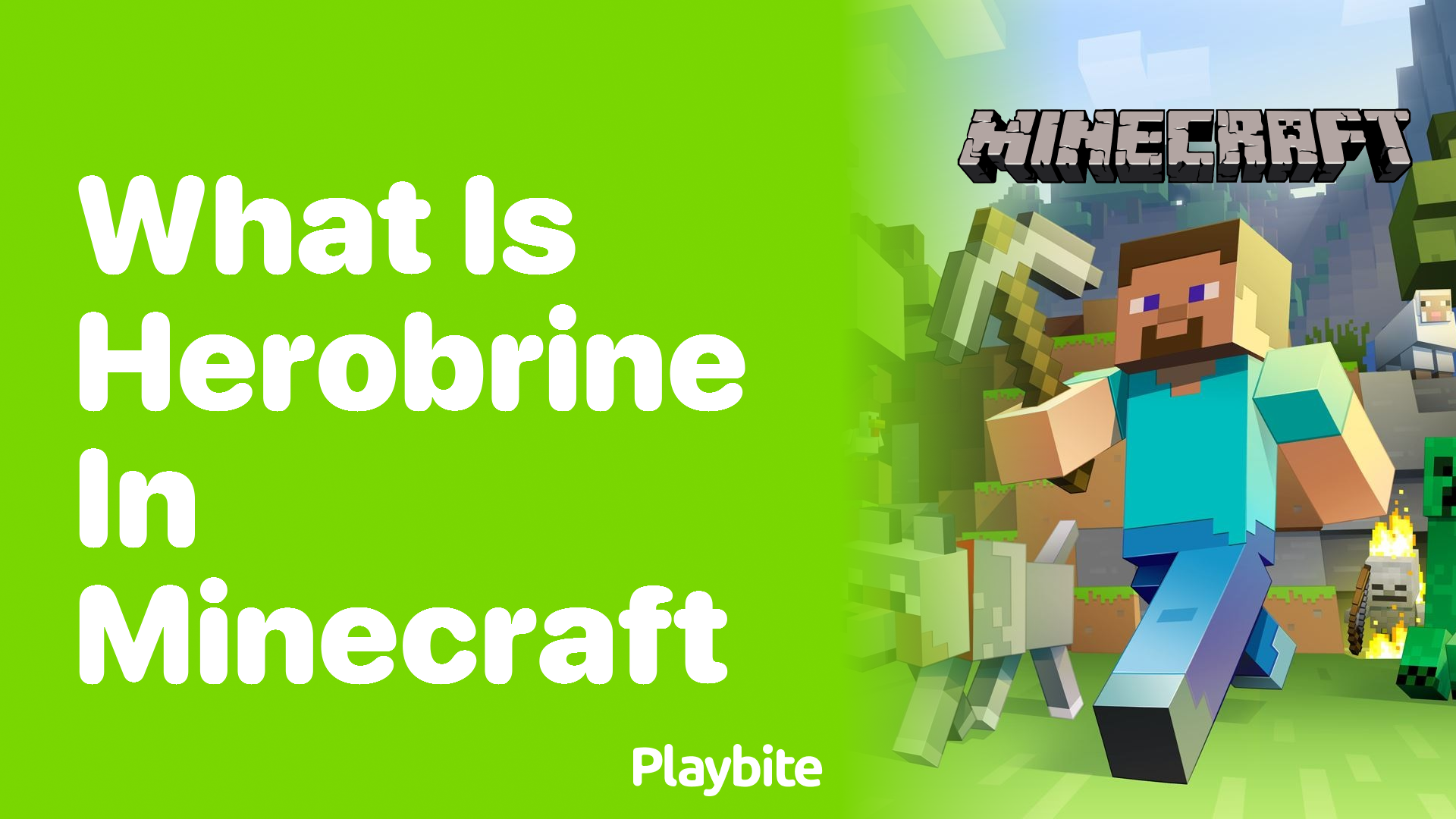 What is Herobrine in Minecraft?