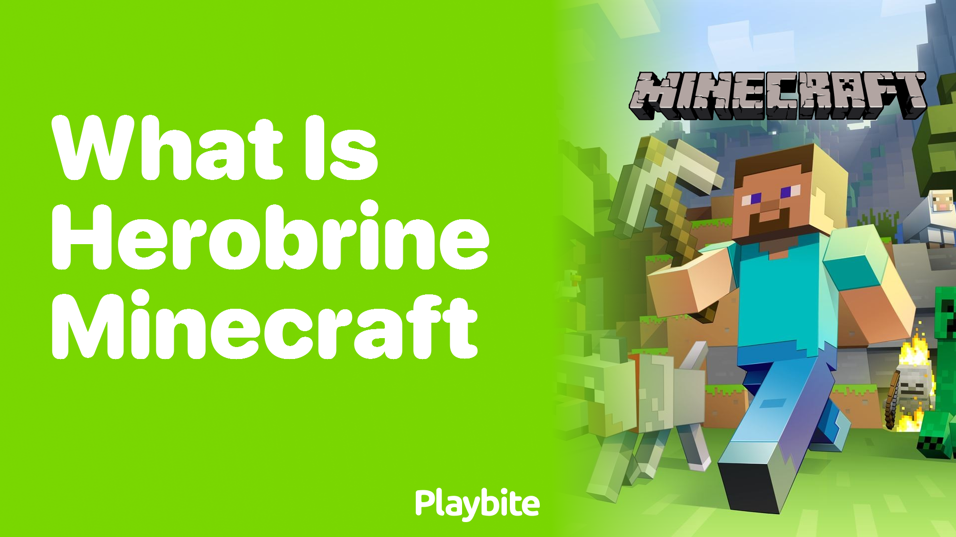 What Is Herobrine in Minecraft?