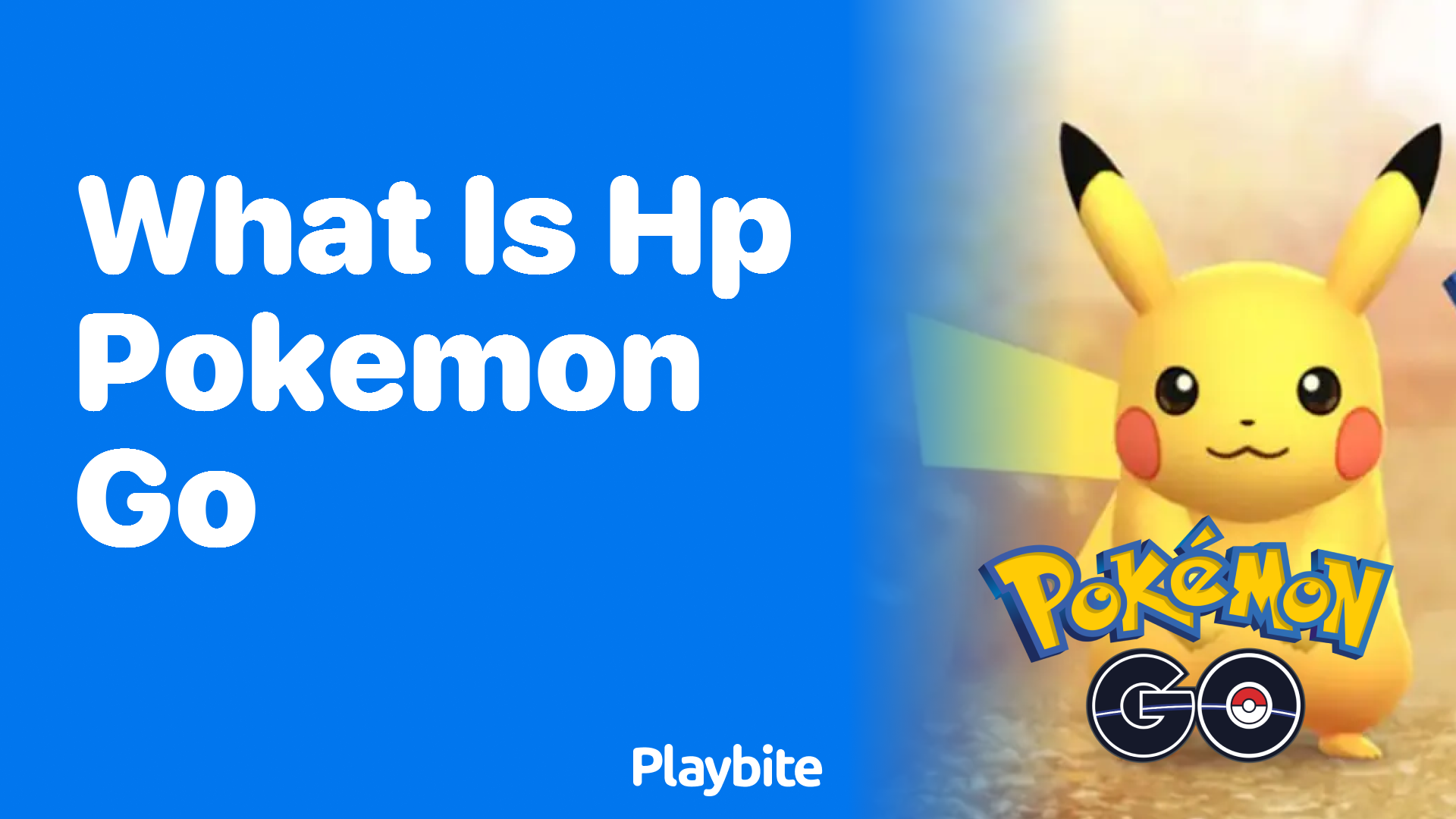What Is HP in Pokemon GO?