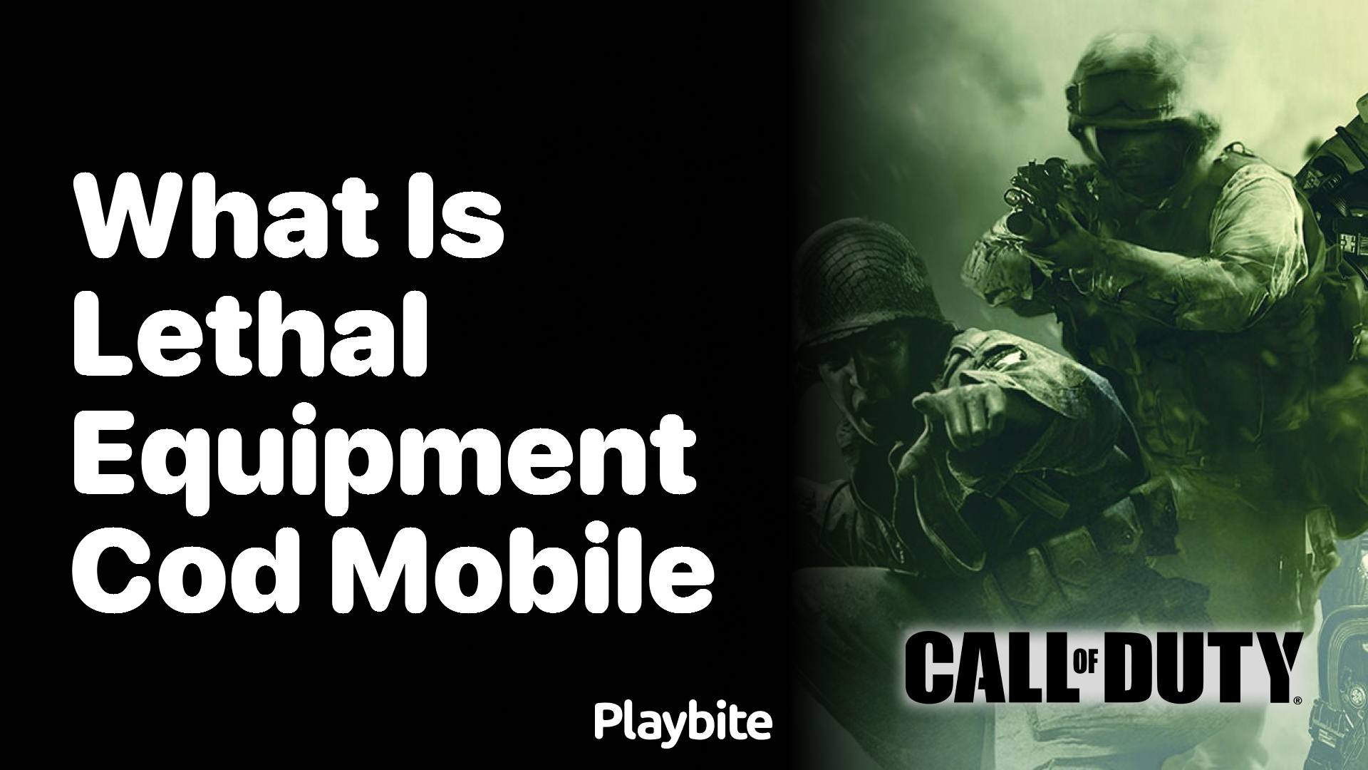 What Is Lethal Equipment in COD Mobile? Playbite