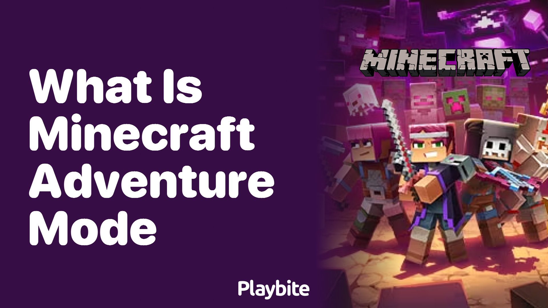 What is Minecraft Adventure Mode? - Playbite
