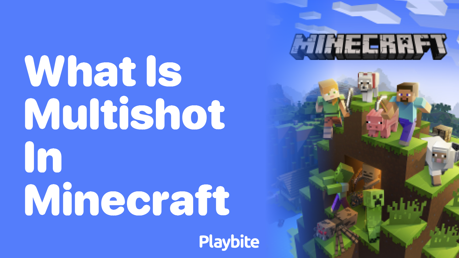 What is Multishot in Minecraft?