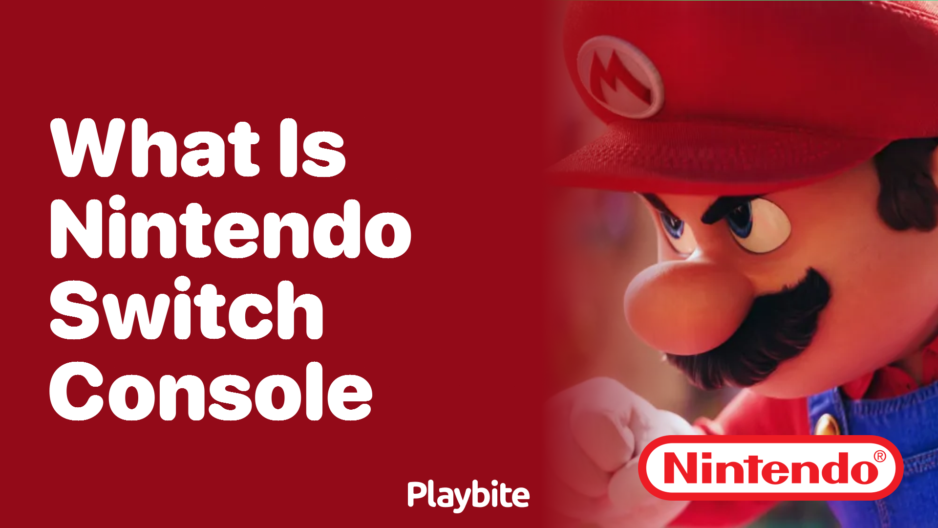 What is a Nintendo Switch Console?