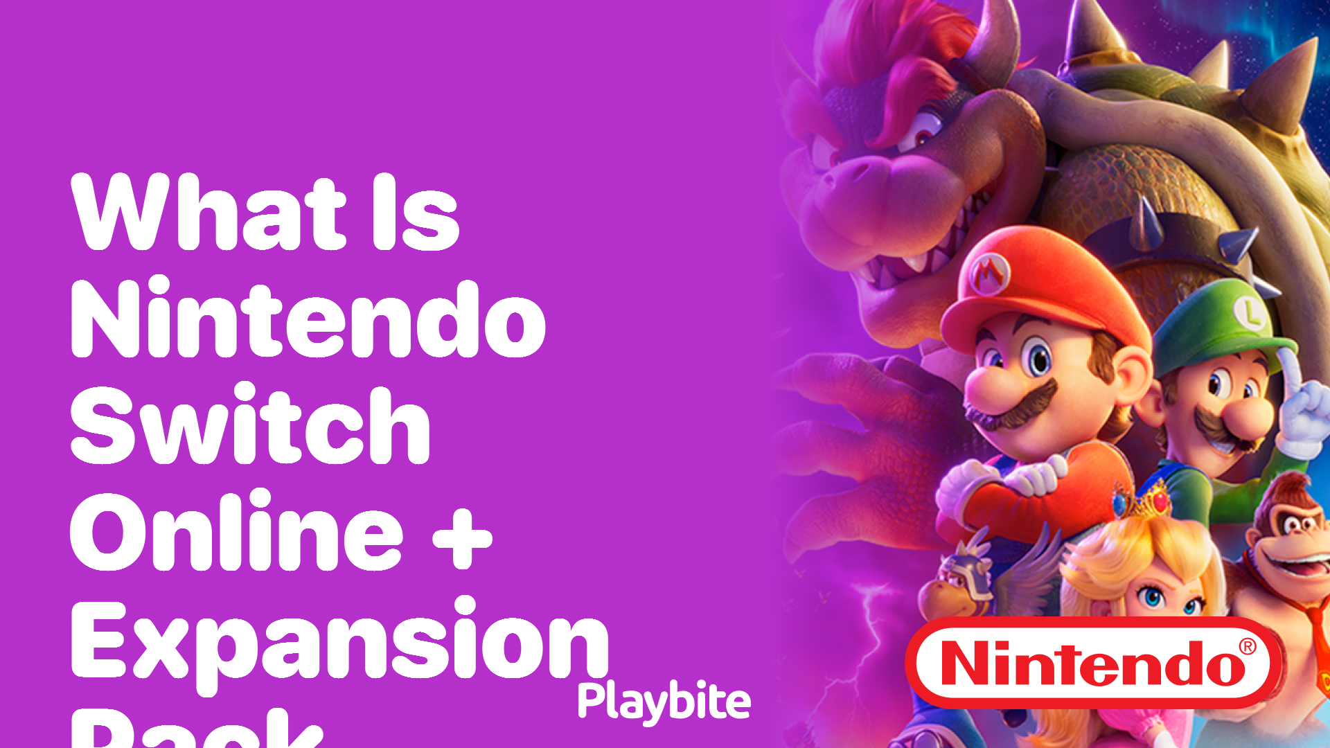 What Is Nintendo Switch Online + Expansion Pack?